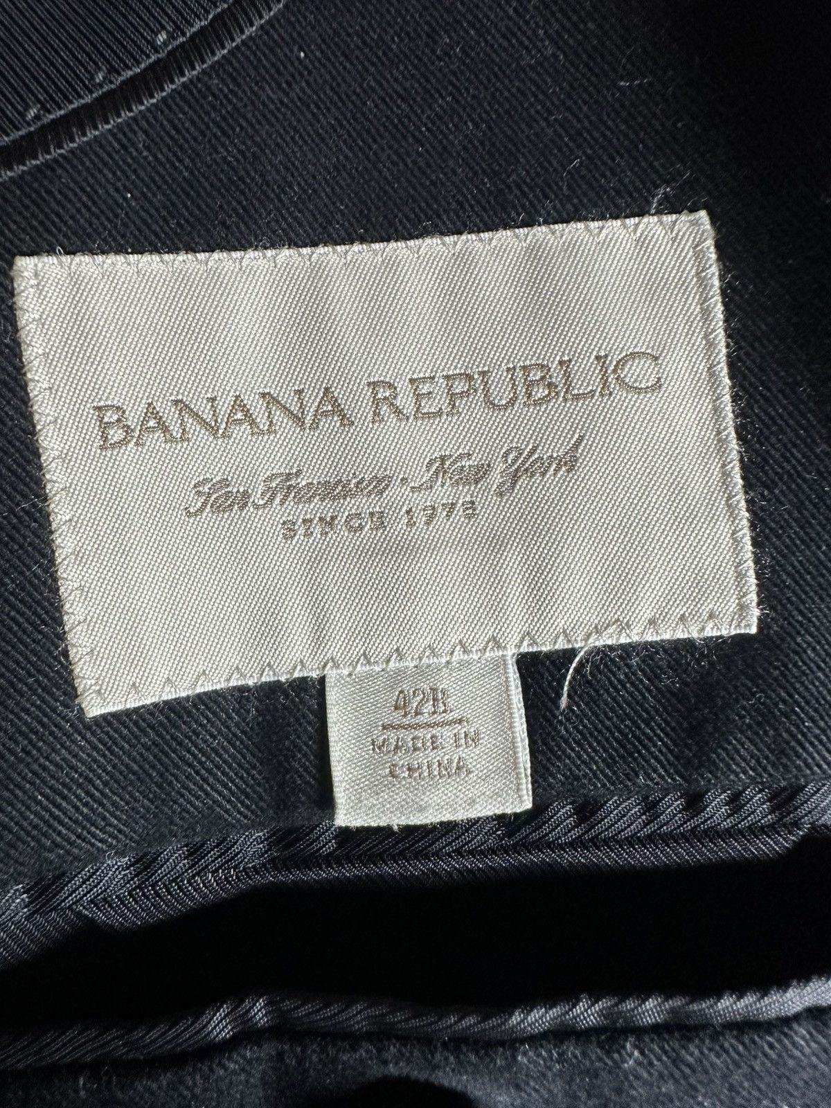 Banana Republic Banana Republic Tailored Blazer Jacket Single Breasted 42R Size 42R - 4 Thumbnail