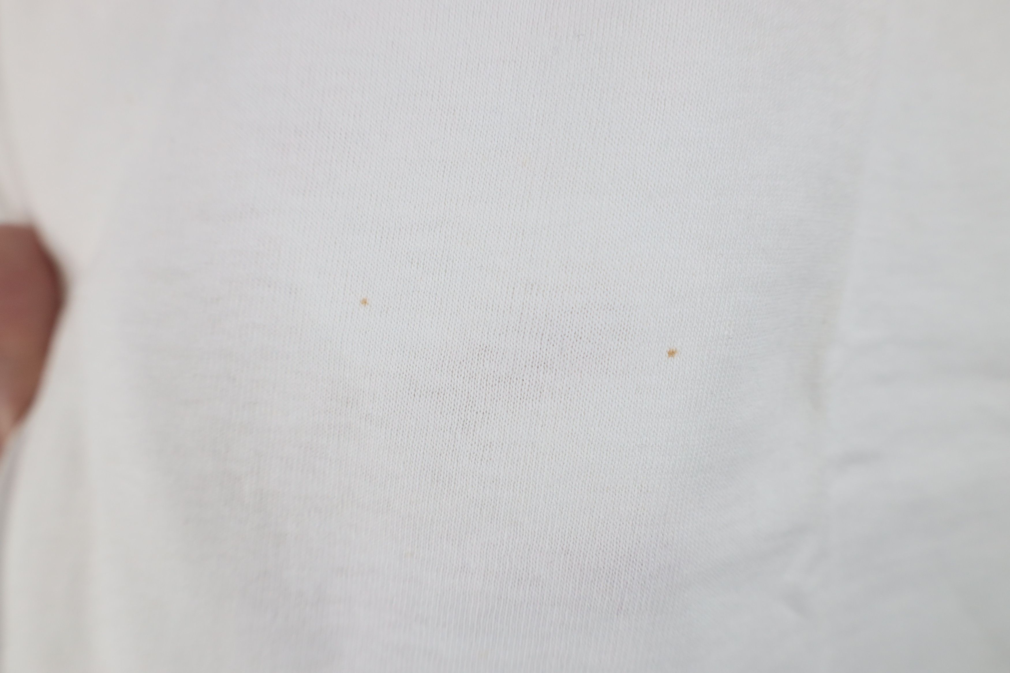 Vintage Vintage 90s Streetwear Cotton Short Sleeve T-Shirt White Size US L / EU 52-54 / 3 - 4 Thumbnail
