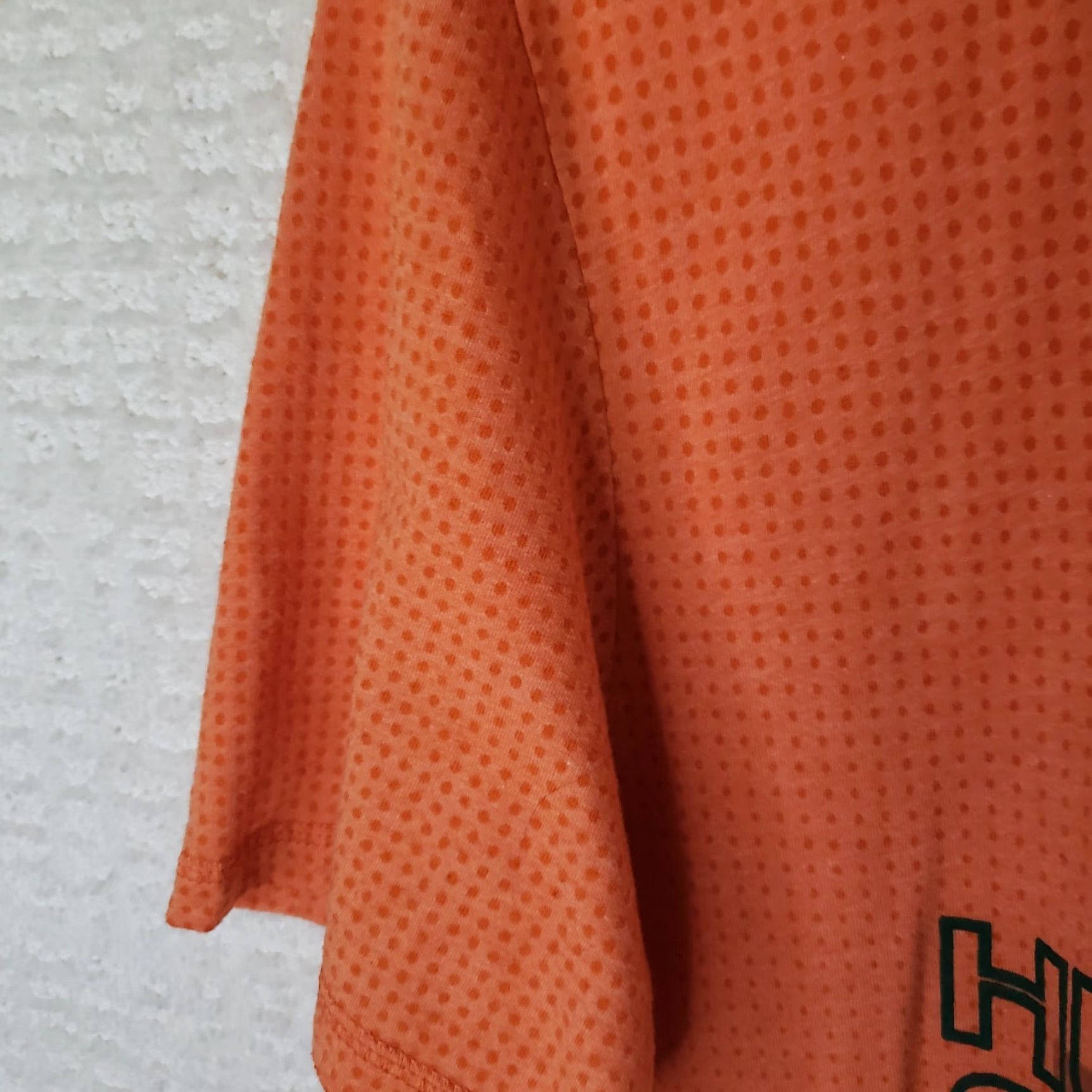 Adidas adidas Performance Tee Shirt Men XL Regular Medium Orange Aeroknit Pullover Size US XL / EU 56 / 4 - 6 Thumbnail