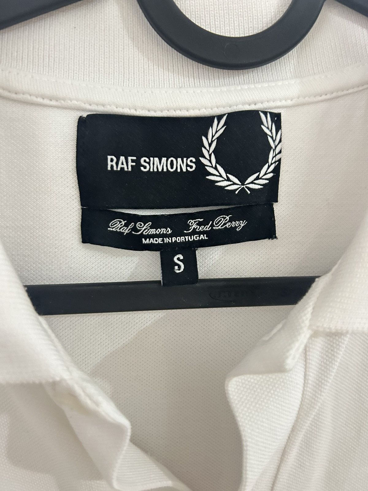 Fred Perry × Raf Simons Raf Simons X Fred Perry graphic white polo SS20 Size US S / EU 44-46 / 1 - 3 Thumbnail