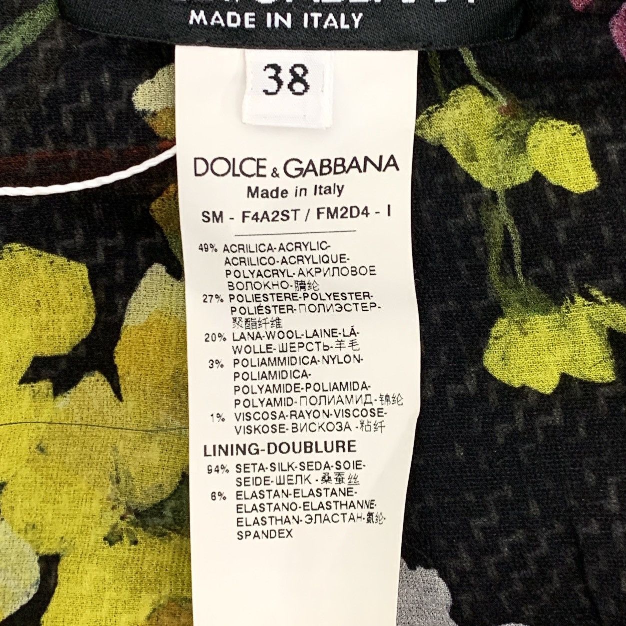 Dolce & Gabbana Dolce&Gabbana Black Casual Woolen Mini Skirt K26WX Size 26" / US 2 / IT 38 - 6 Thumbnail