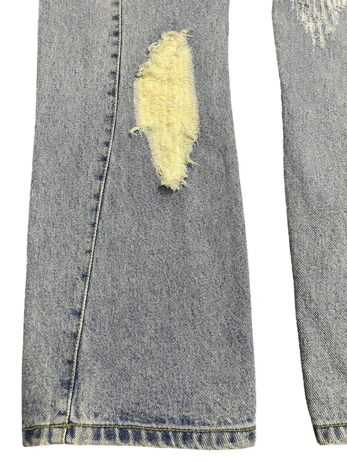 semanticdesign Vintage Japanese Brand Blue Faded Wash Distress Style Jeans Size US 32 / EU 48 - 7 Thumbnail