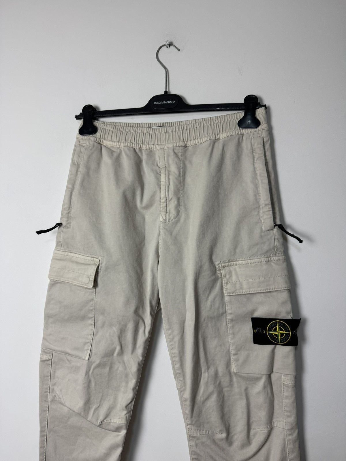 Stone Island Stone Island Beige Cargo Pants Luxury Designer Made in Italy Size US 30 / EU 46 - 2 Thumbnail