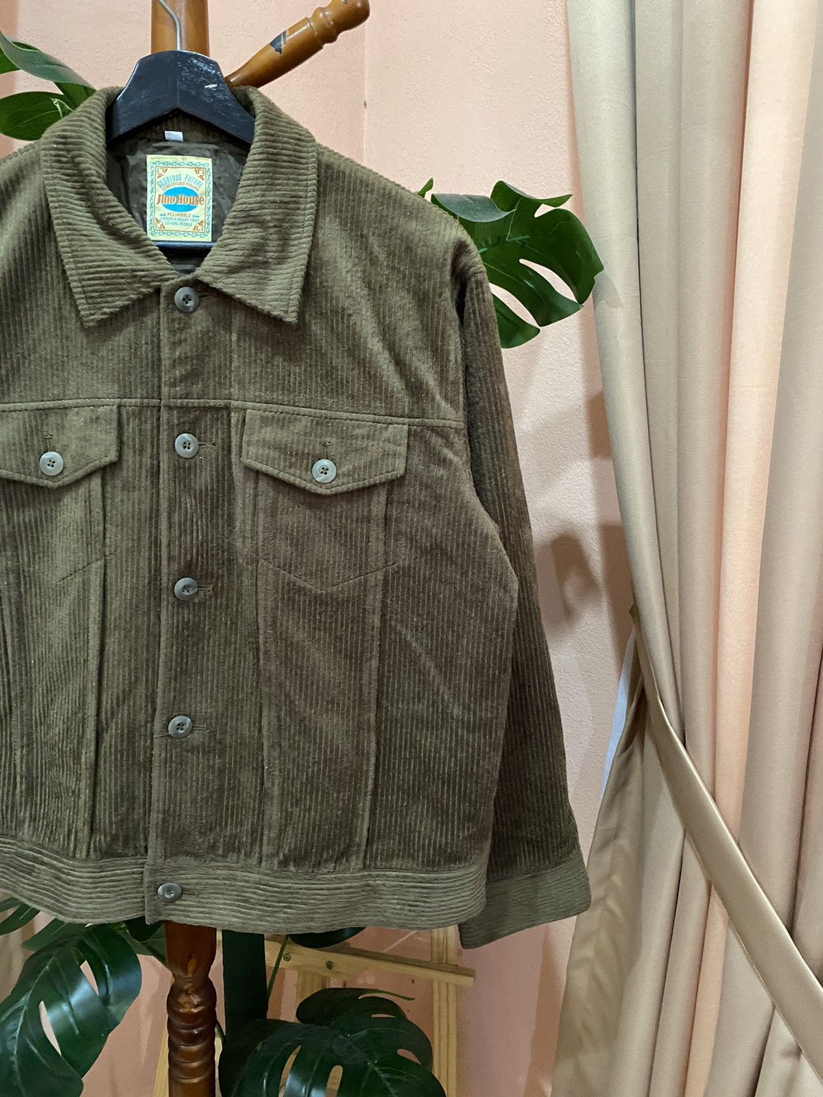 Vintage Jino House Vintage Corduroy Jacket - Timeless Size L / US 10 / IT 46 - 6 Thumbnail