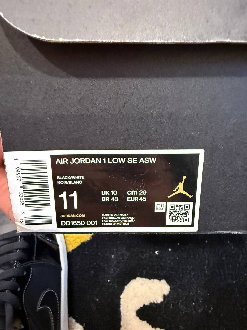 Nike Jordan 1 Low All Star (2021) Size US 11 / EU 44 - 9 Thumbnail