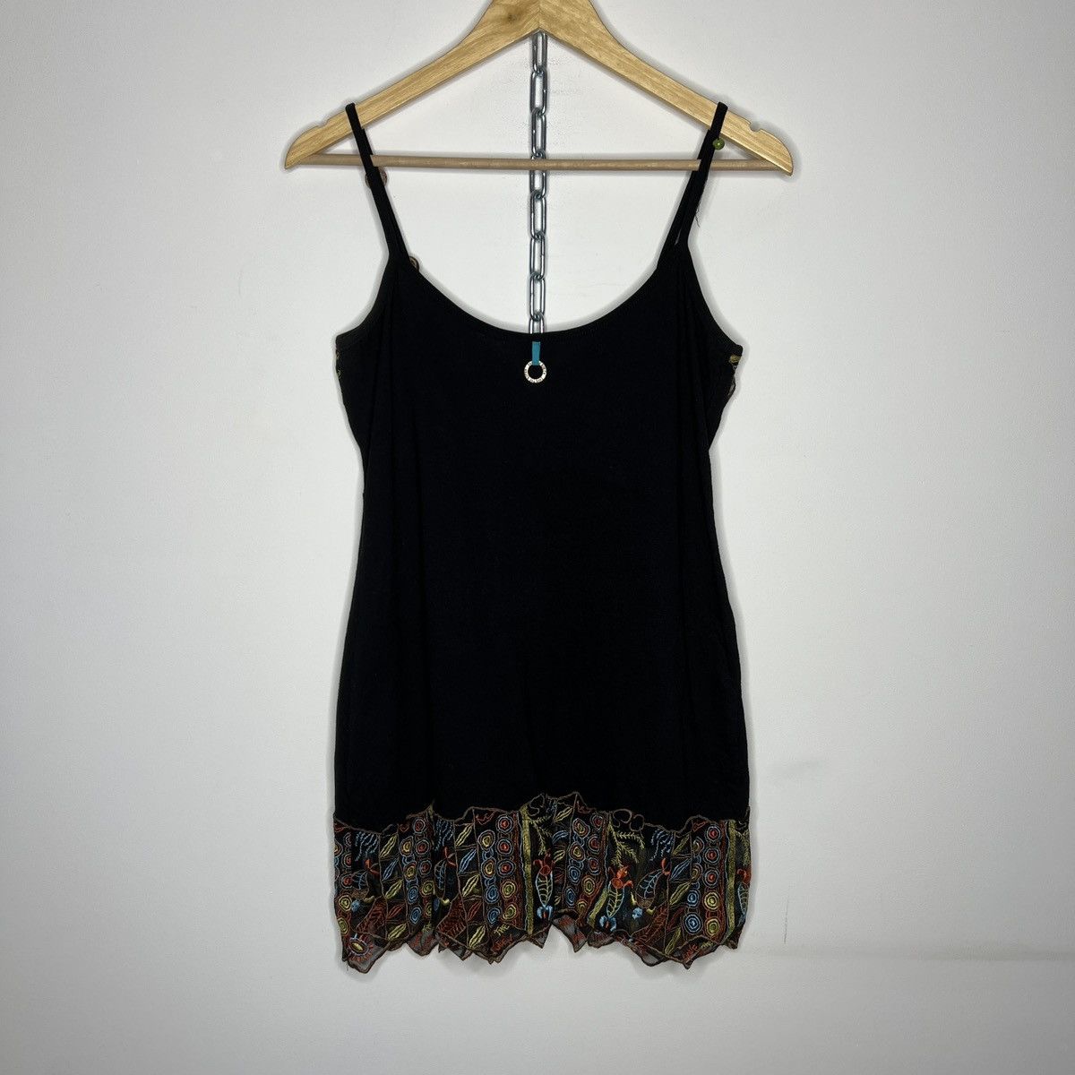Japanese Brand × Vintage save the queen mesh tank top gaultier style made in italy Size M / US 6-8 / IT 42-44 - 7 Thumbnail