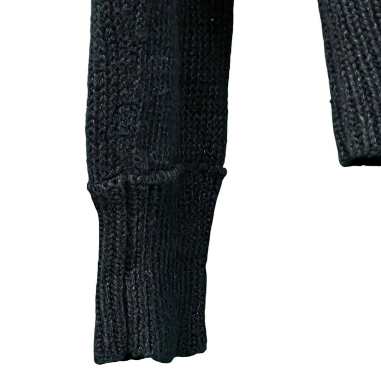 Polo Ralph Lauren Vintage Polo Ralph Lauren Men's Navy Linen Cowl Neck Sweater Size US M / EU 48-50 / 2 - 6 Thumbnail