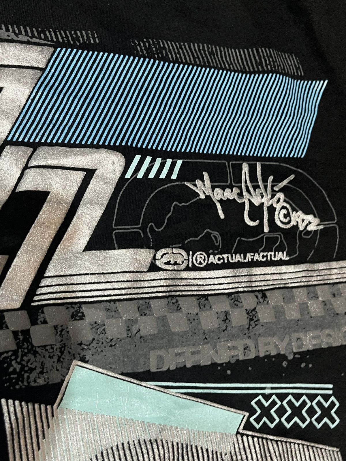 Ecko Unltd. Crazy Y2k Ecko Graphic Tee Size US XL / EU 56 / 4 - 2 Thumbnail