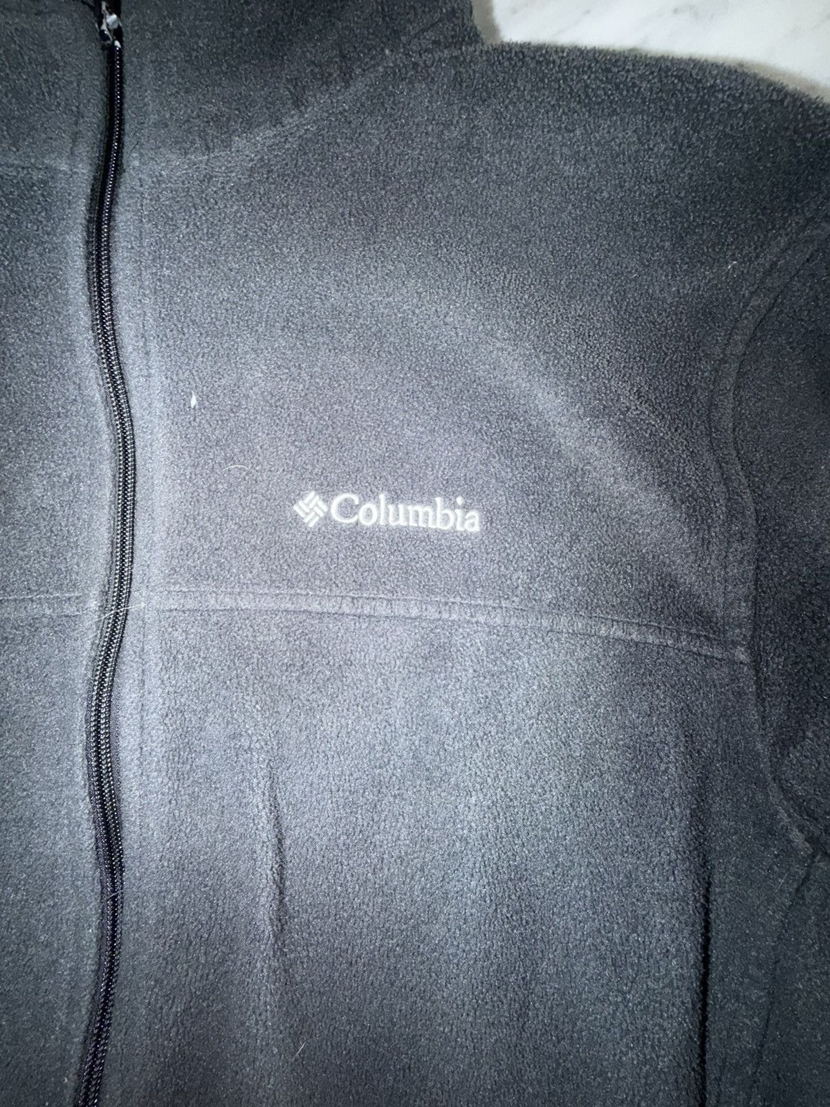Columbia Columbia Black Full Zip Fleece Jacket Classic Outdoor Zip Up Size US XL / EU 56 / 4 - 2 Thumbnail