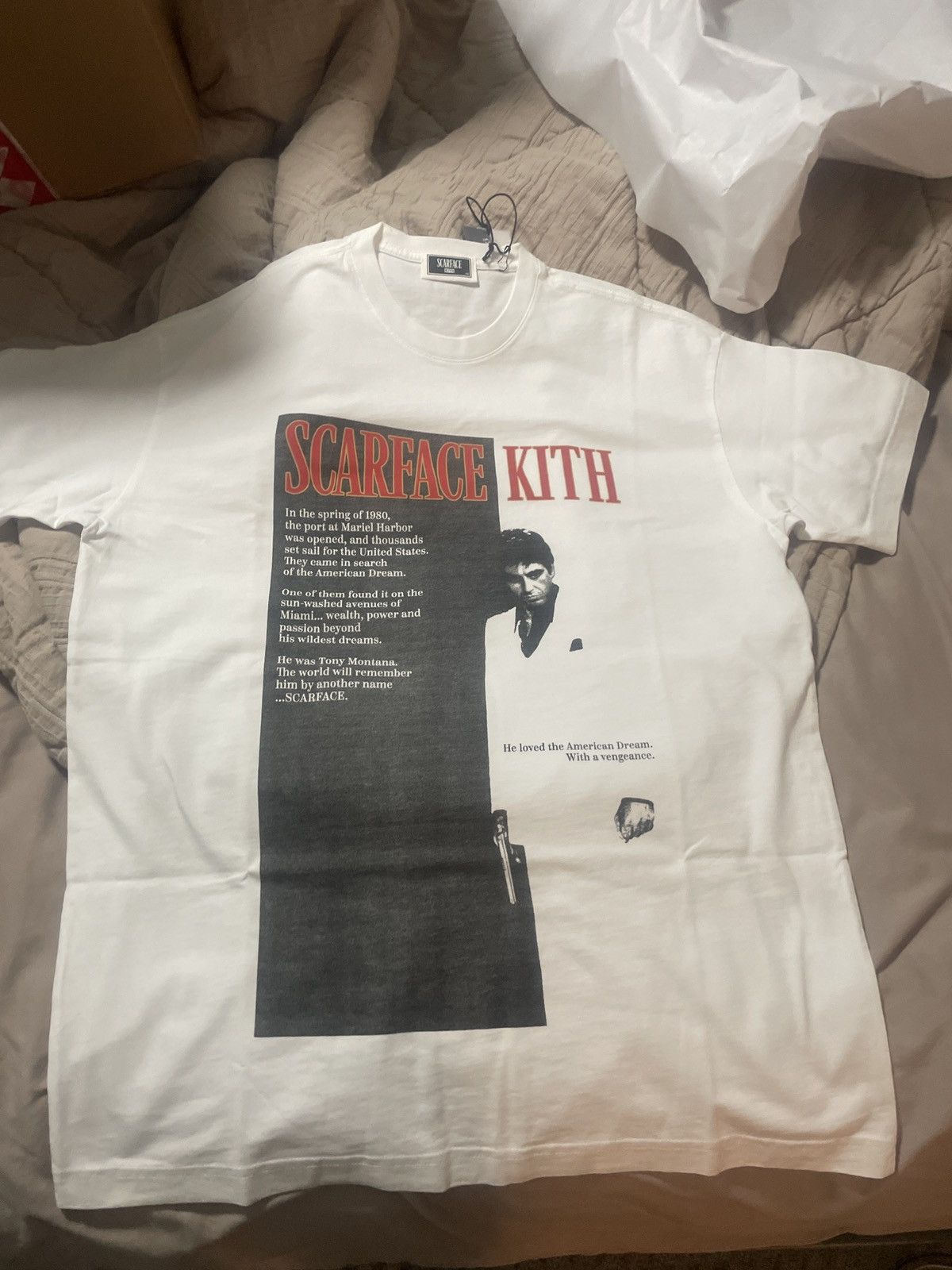Kith Kith x Scarface poster tee white Size US XS / EU 42 / 0 - 2 Thumbnail