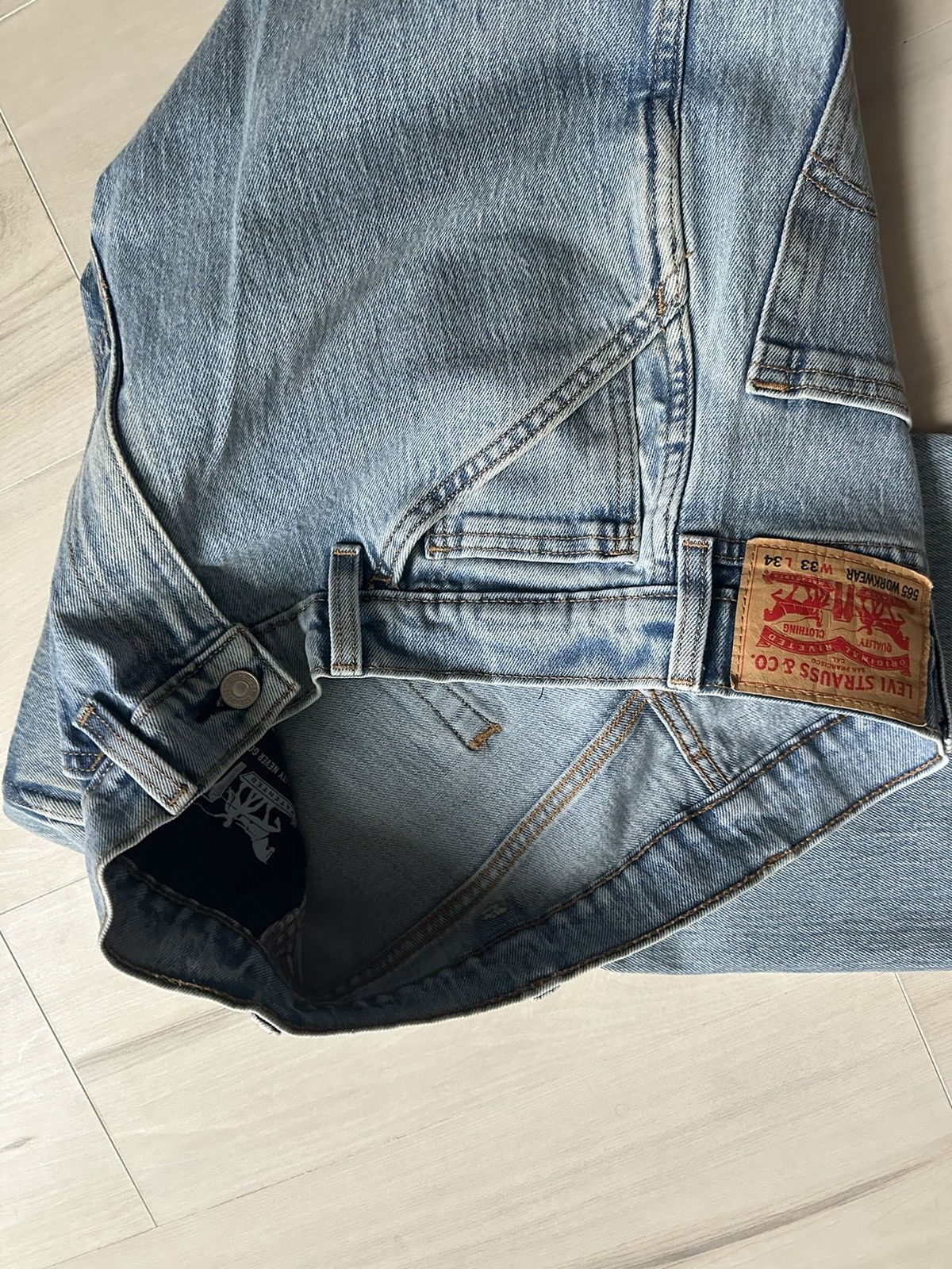 Levi's × Vintage Levi’s Denim Workwear Jeans – Style and Strength Combined Size US 34 / EU 50 - 4 Thumbnail