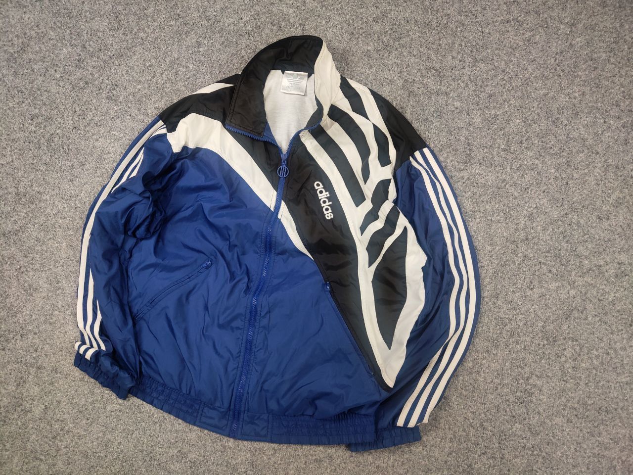 Adidas Vintage 90’s Adidas Originals Blue Zip Track Jacket Retro Size US L / EU 52-54 / 3 - 4 Thumbnail