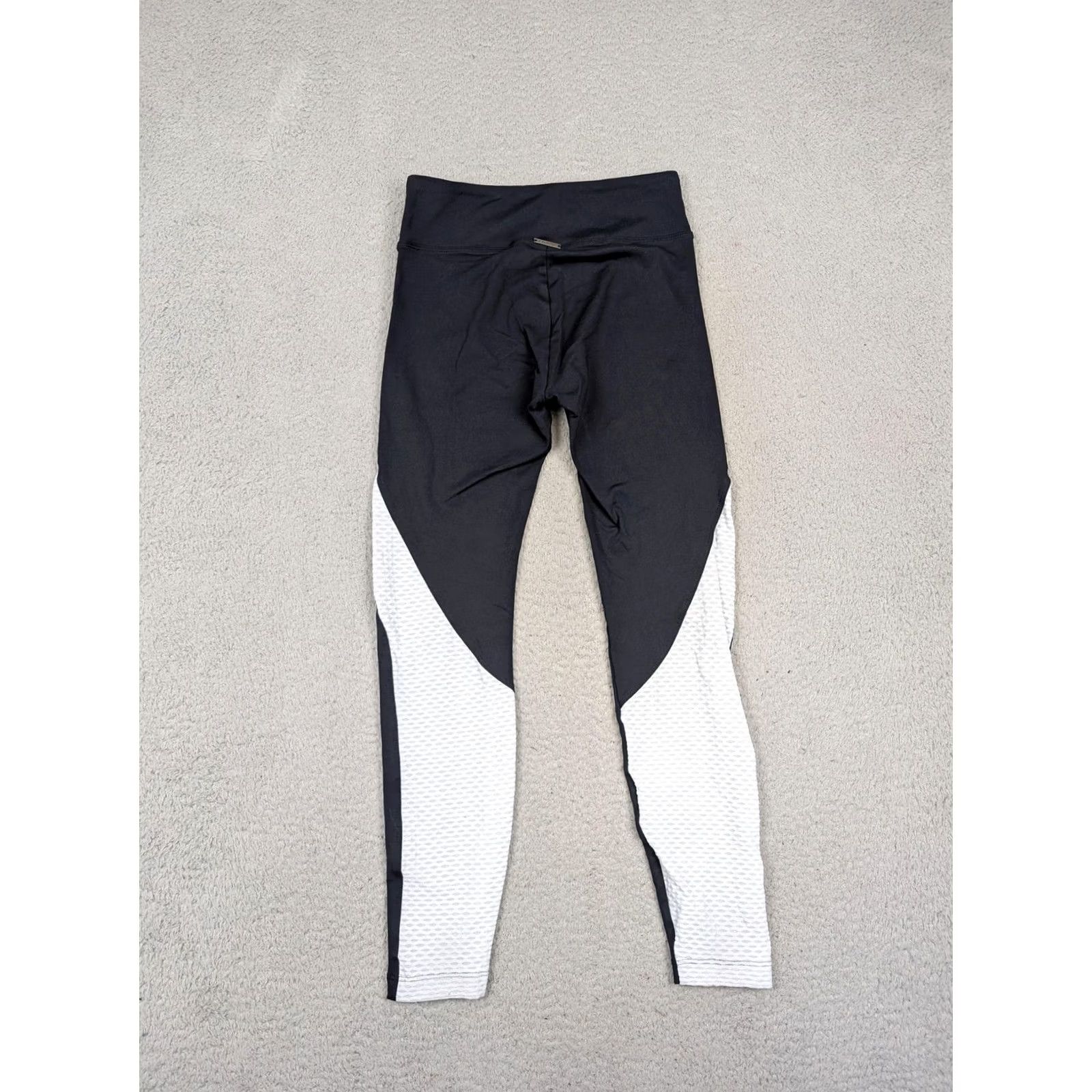 Vintage Koral Leggings Womens Small Black White Vixen Athletic Yoga Compression Size 28" / US 6 / IT 42 - 3 Thumbnail