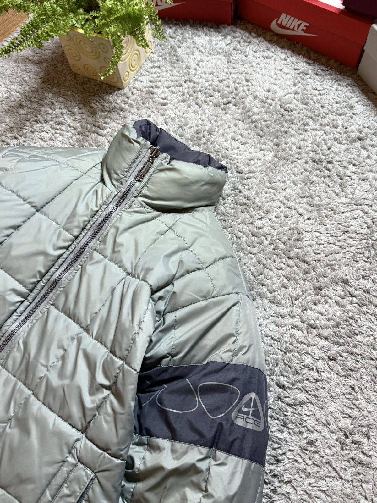 Nike ACG Nike ACG 90s 2 In 1 Puffer Rare Logo Drill Vintage Jacket Size US M / EU 48-50 / 2 - 4 Thumbnail