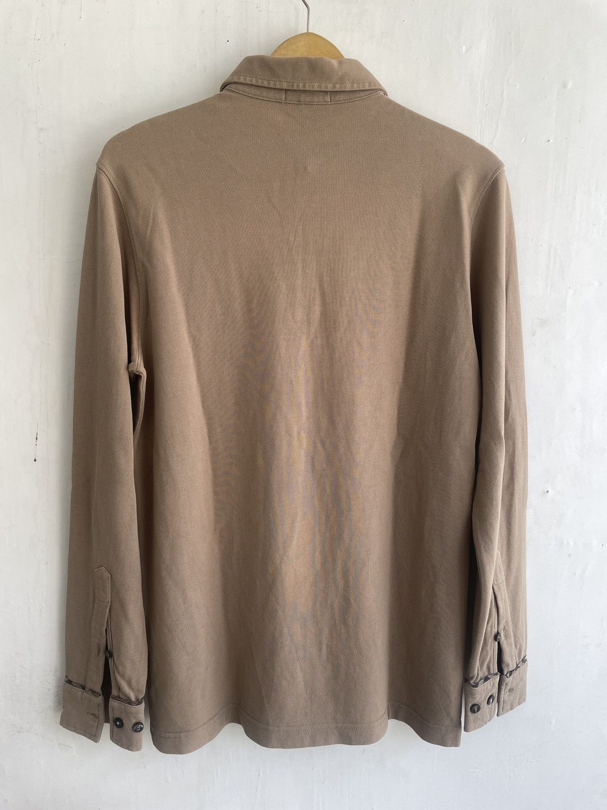 Burberry BURBERRY LONG SLEEVE POLO Size US M / EU 48-50 / 2 - 2 Thumbnail