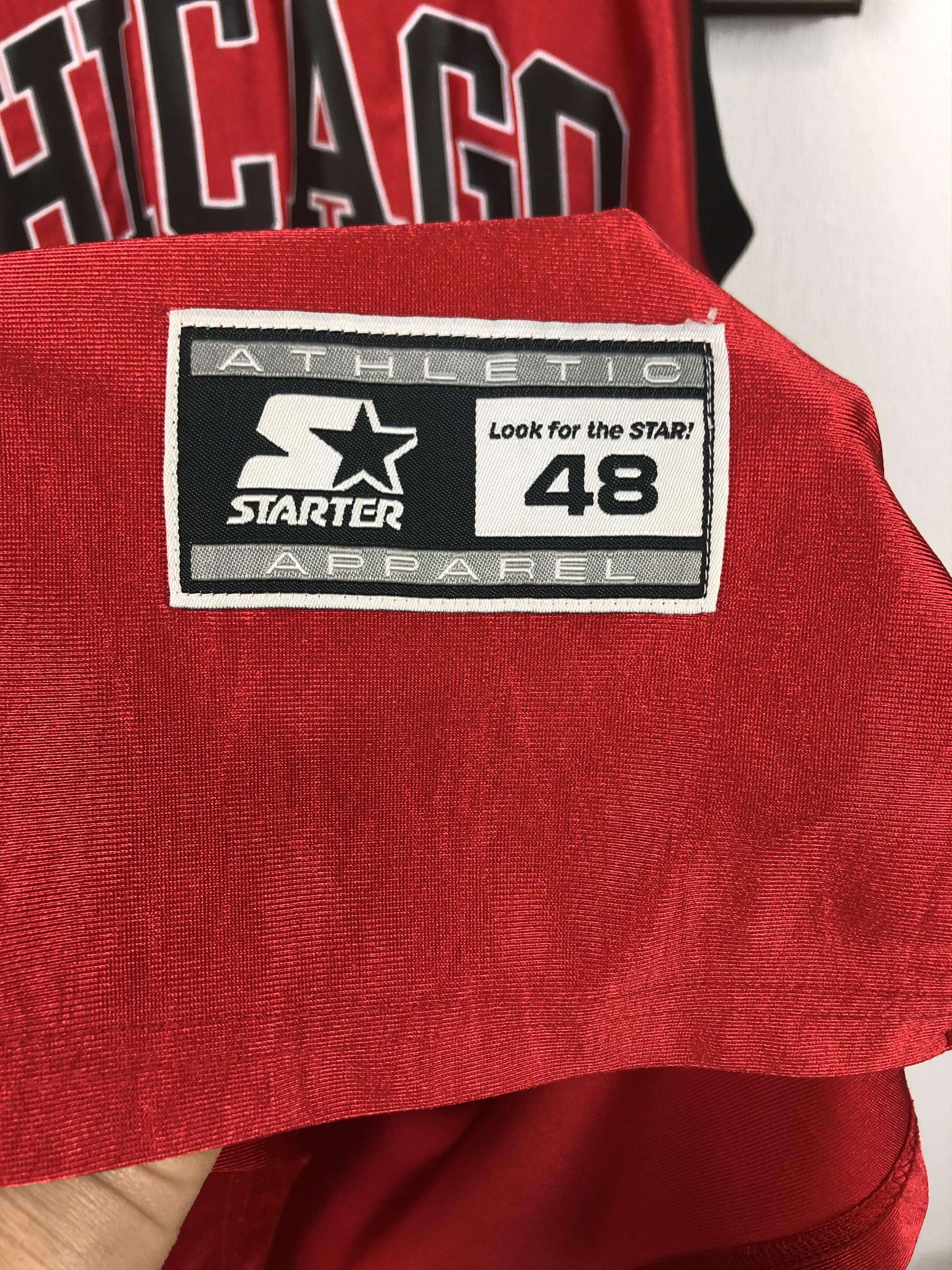 Starter Vintage Starter NBA Chicago Bulls Shirt Rare Jersey Hype Size US L / EU 52-54 / 3 - 10 Thumbnail