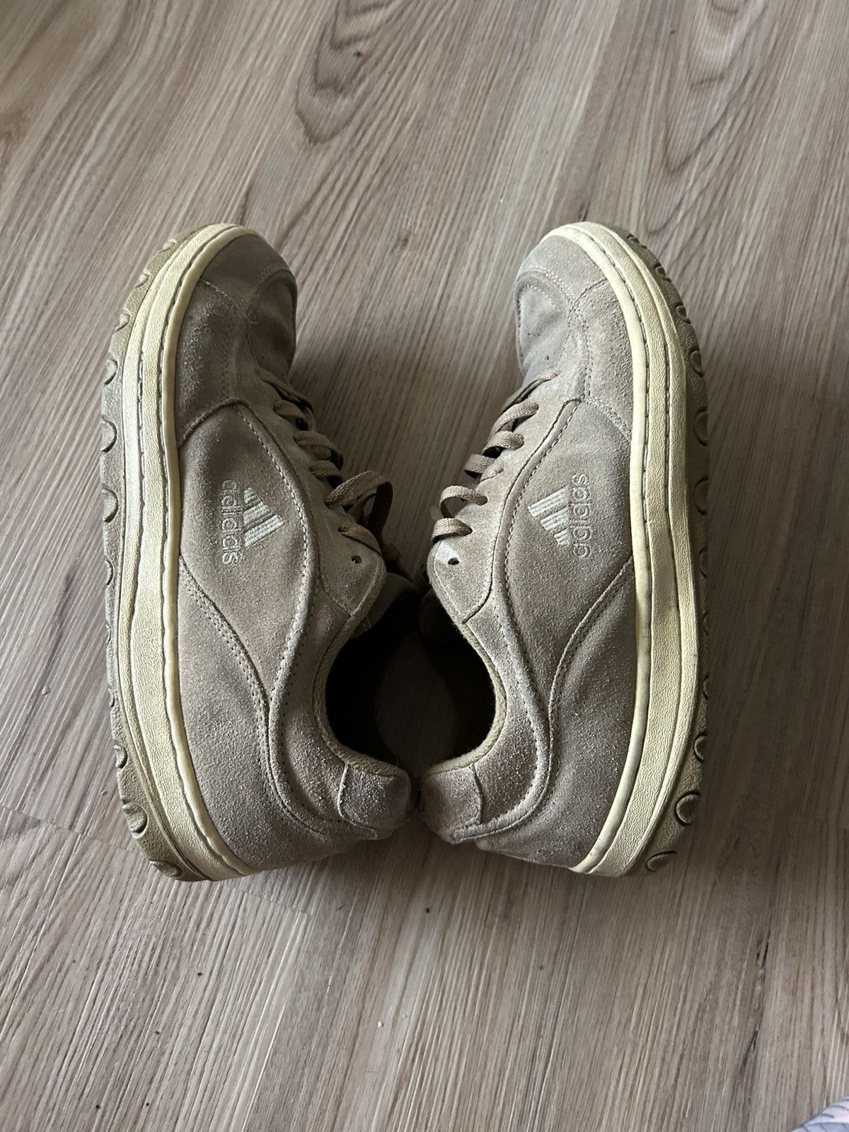 Adidas 1999 Adidas Skate Shoe Brown Leather Size US 12 / EU 45 - 5 Thumbnail
