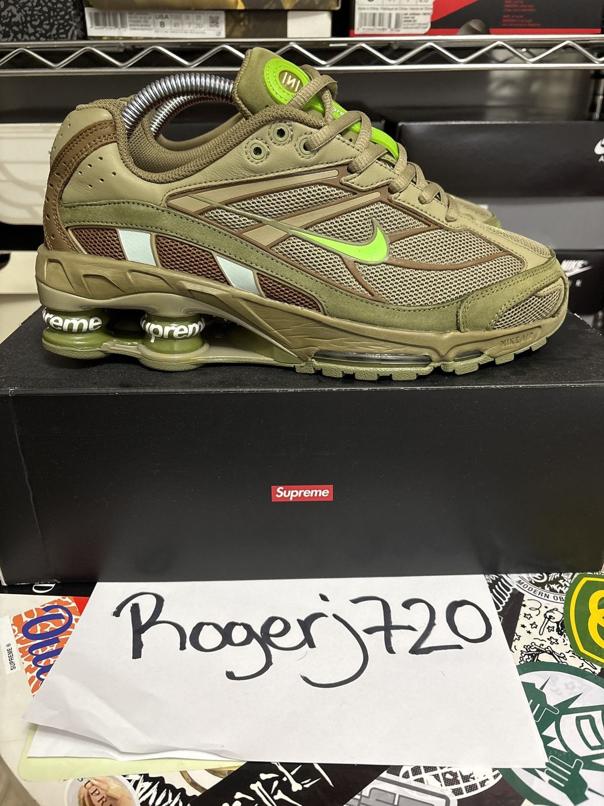Nike × Supreme Supreme Nike Shox Ride 2 SP Size US 8 / EU 41 - 3 Thumbnail