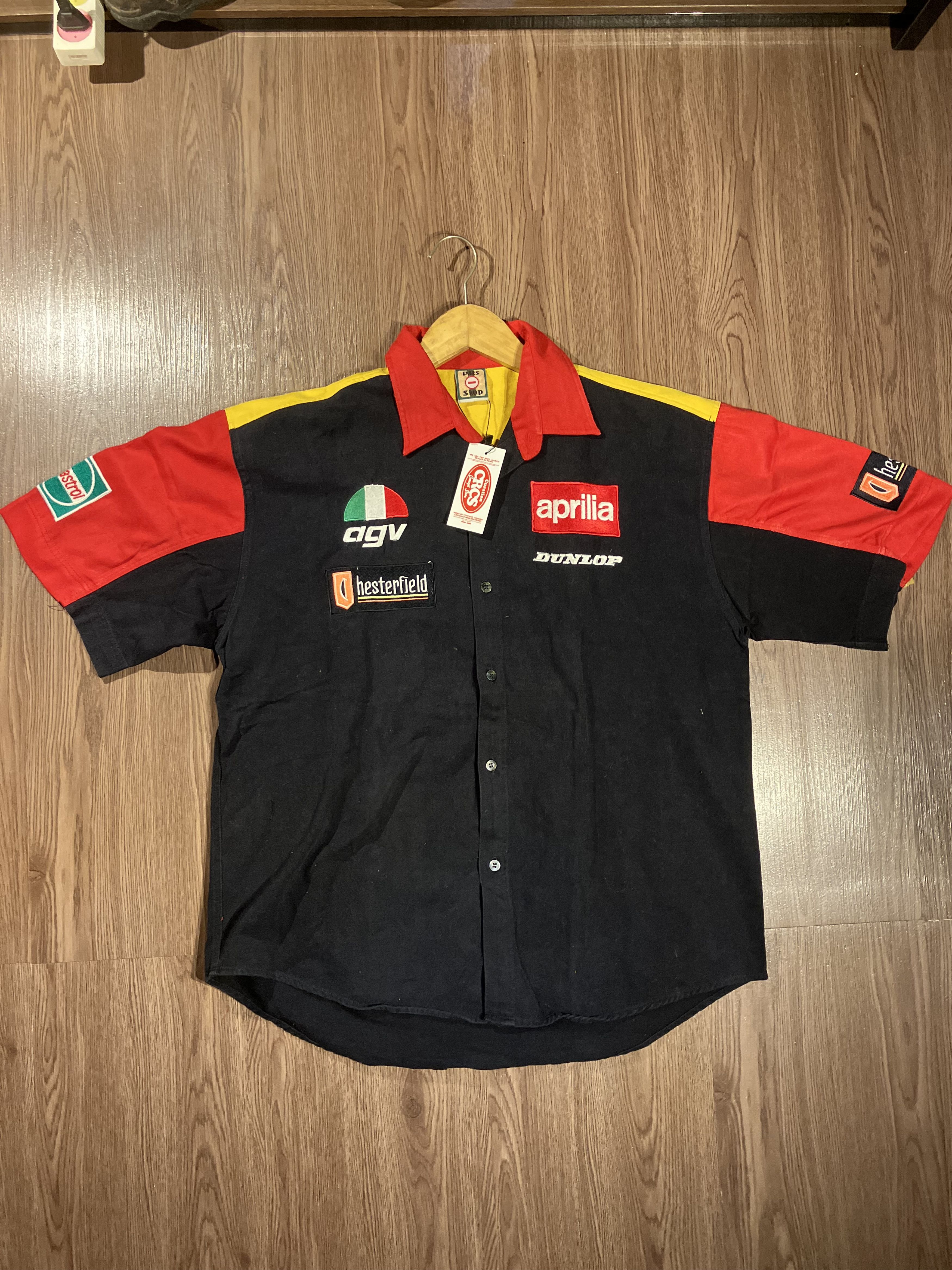 Other MOTO Aprilia Chesterfield Racing Work Shirt Size US L / EU 52-54 / 3 - 3 Thumbnail