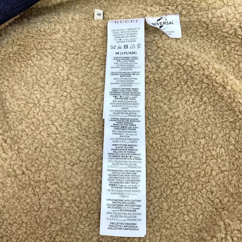 Gucci Gucci Deep Blue Denim Jacket with Studs-2506 Size M / US 6-8 / IT 42-44 - 7 Thumbnail