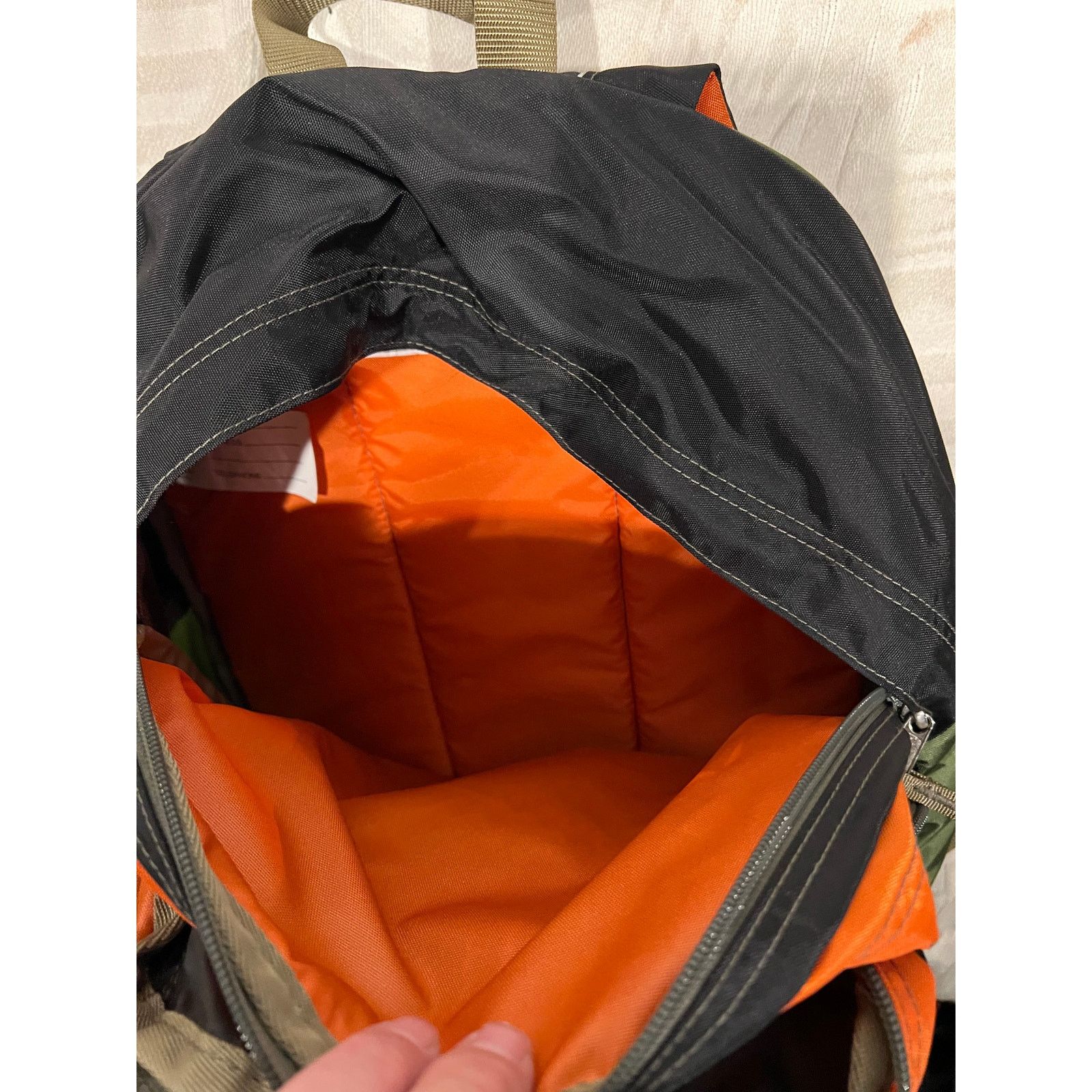 L.L. Bean LL Bean Green Orange Black 31L Backpack Size 30 - 5 Thumbnail