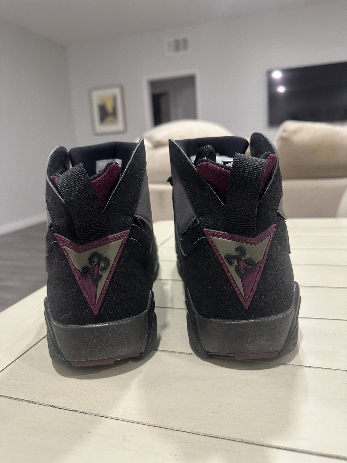 Jordan Brand Air Jordan 7 Retro Bordeaux Size US 10 / EU 43 - 4 Thumbnail