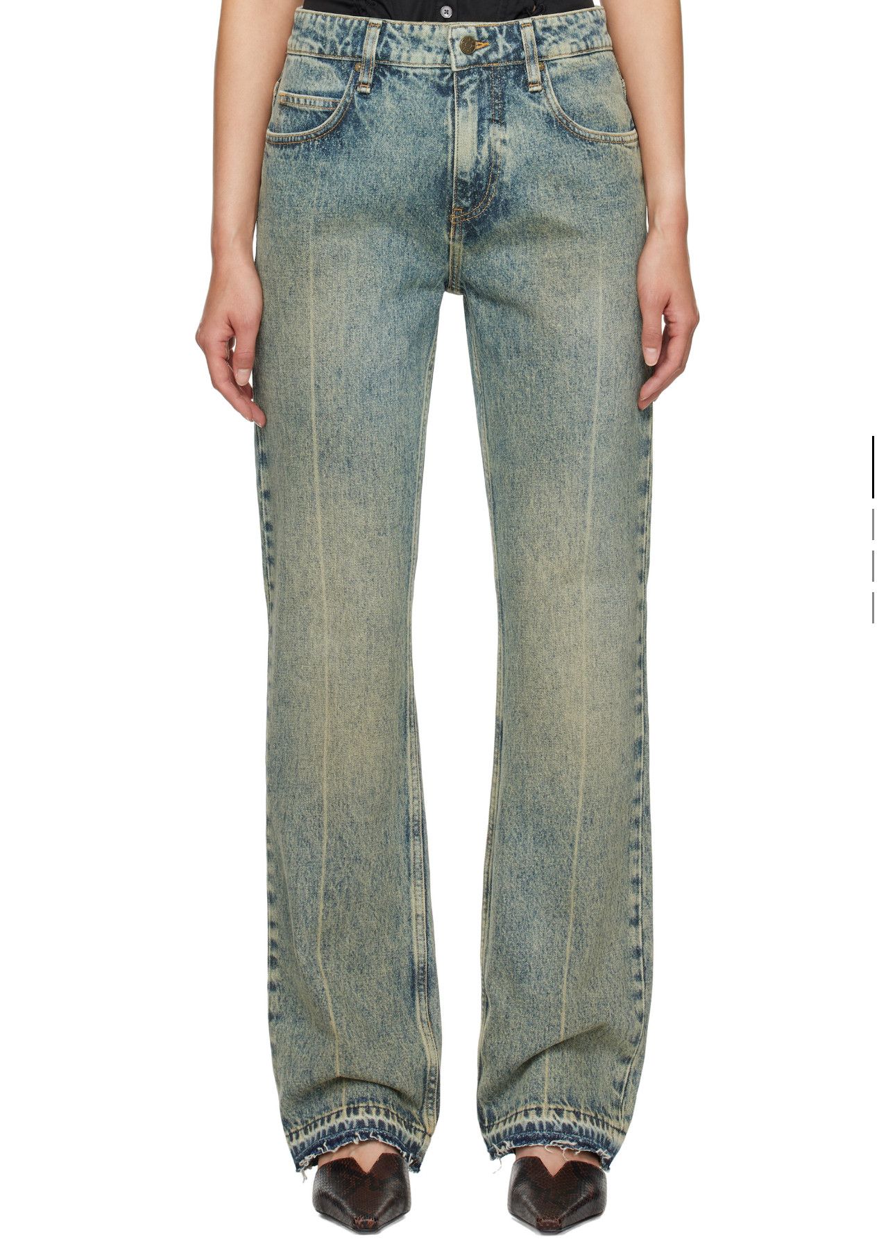 Guess Guess USA Blue Vintage Wash Jeans Size 30" / US 8 / IT 44 - 4 Thumbnail