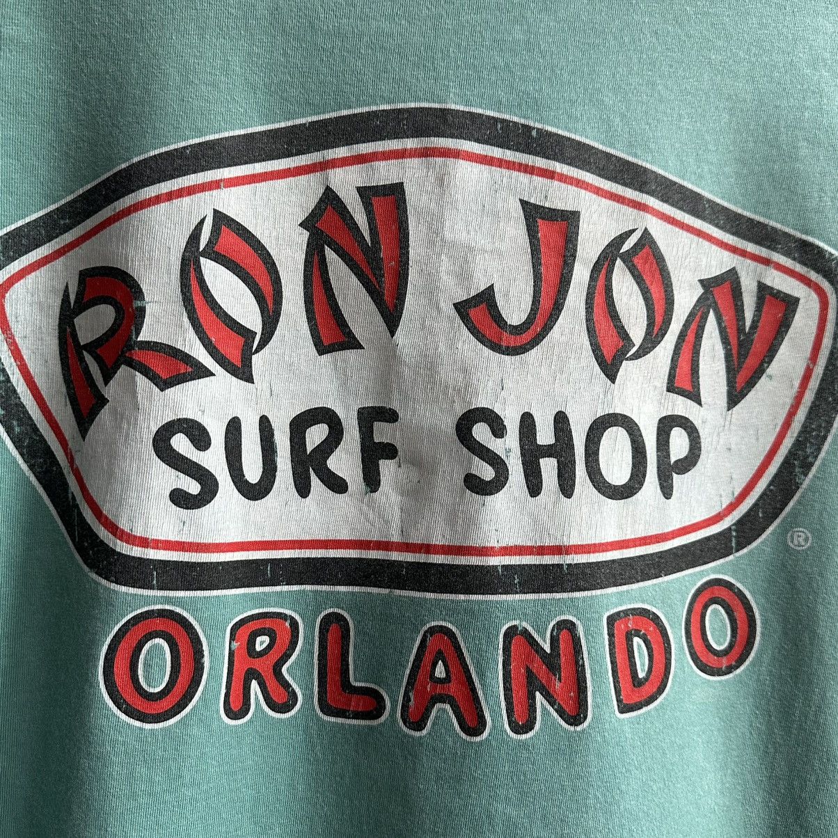 Ron Jon Surf Shop × Vintage 🇺🇸 Vintage 90s Ron Jon Surf Shop Orlando Long Sleeve Shirt Size US S / EU 44-46 / 1 - 3 Thumbnail