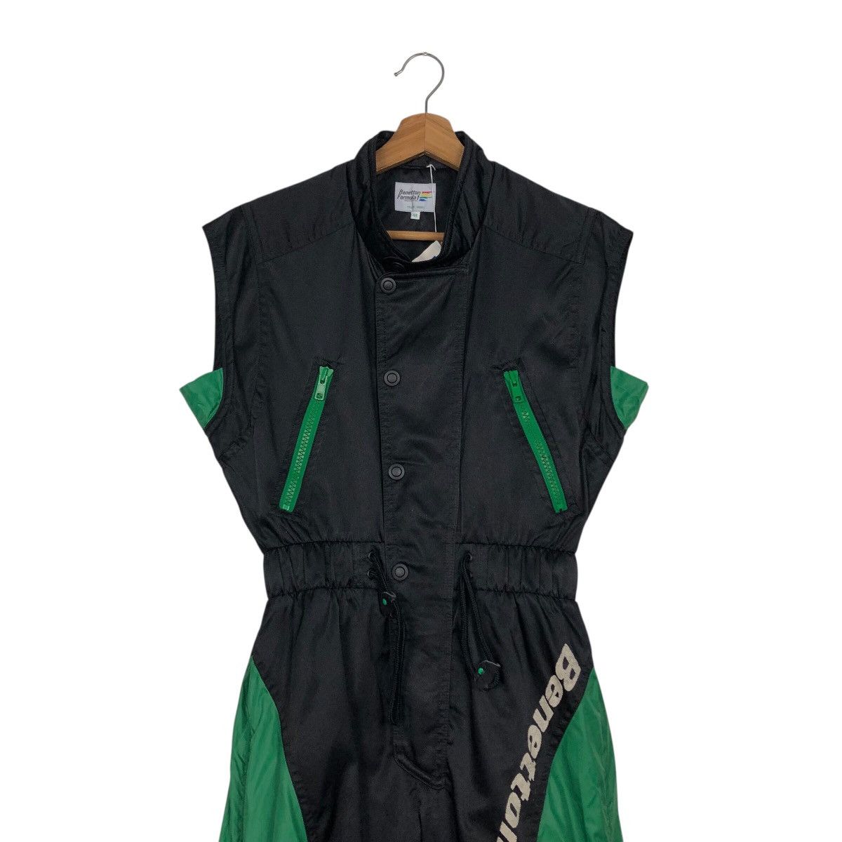 Japanese Brand Vintage Coverall Racing Wear Benetton Formula 1 Issey Miyake Size US 44 / EU 60 - 5 Thumbnail