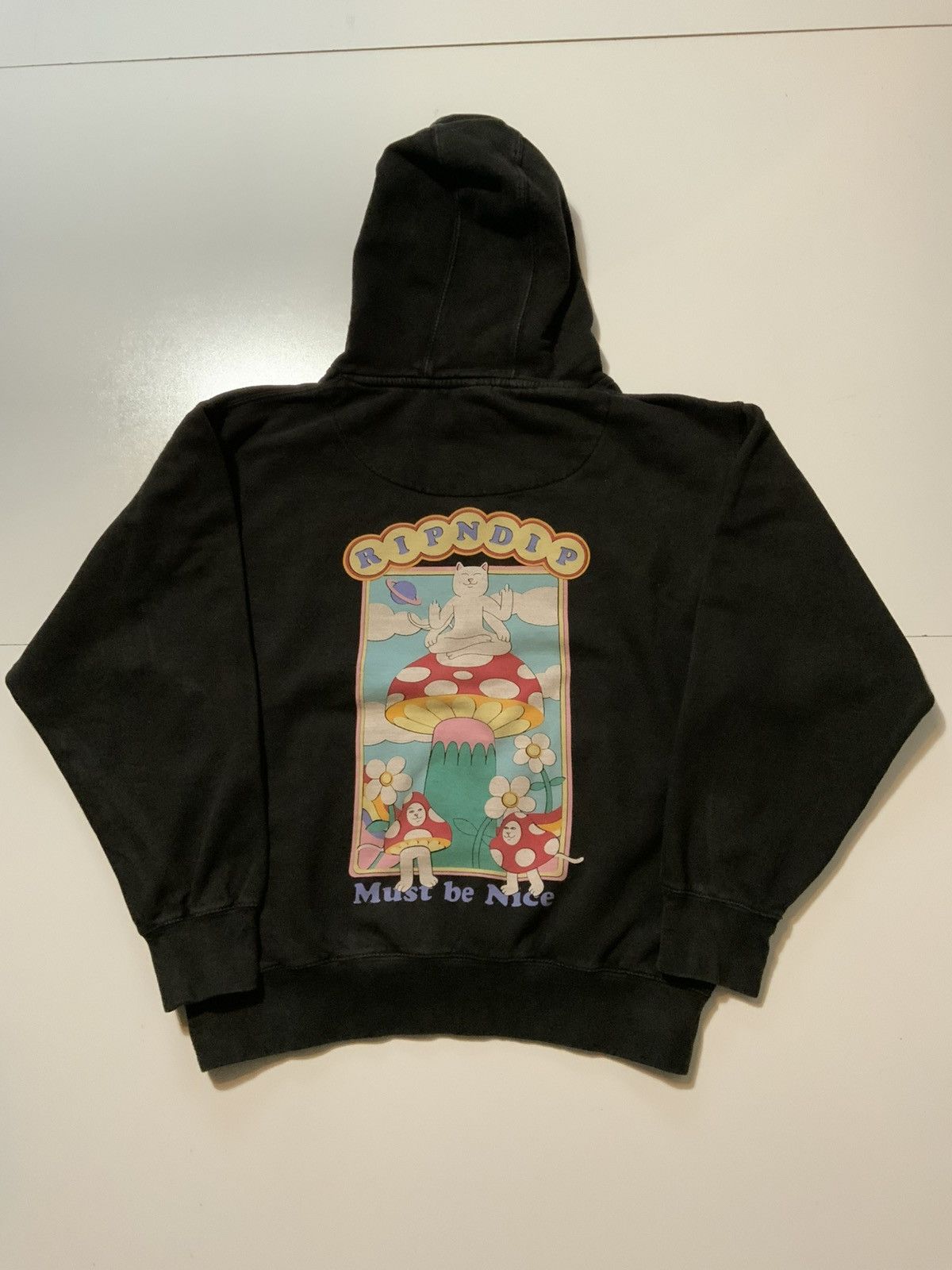 RIPNDIP RipNDip Lord Nermal Cat Mushrooms Flower Must Be Nice Hoodie Size US M / EU 48-50 / 2 - 1 Thumbnail