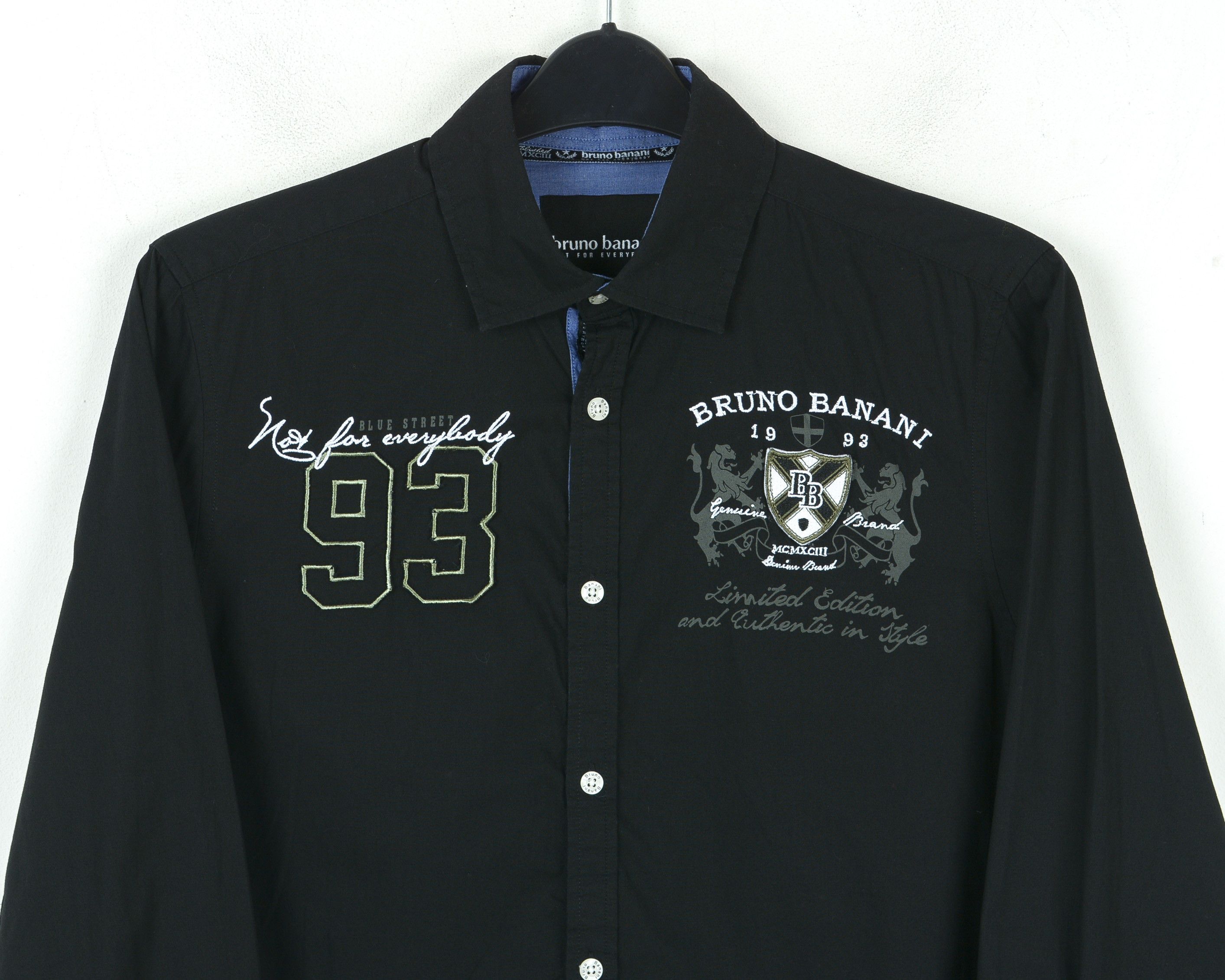 Other BRUNO BANANI Casual Shirt S Cotton Button Up Long Sleeved Size US S / EU 44-46 / 1 - 2 Thumbnail