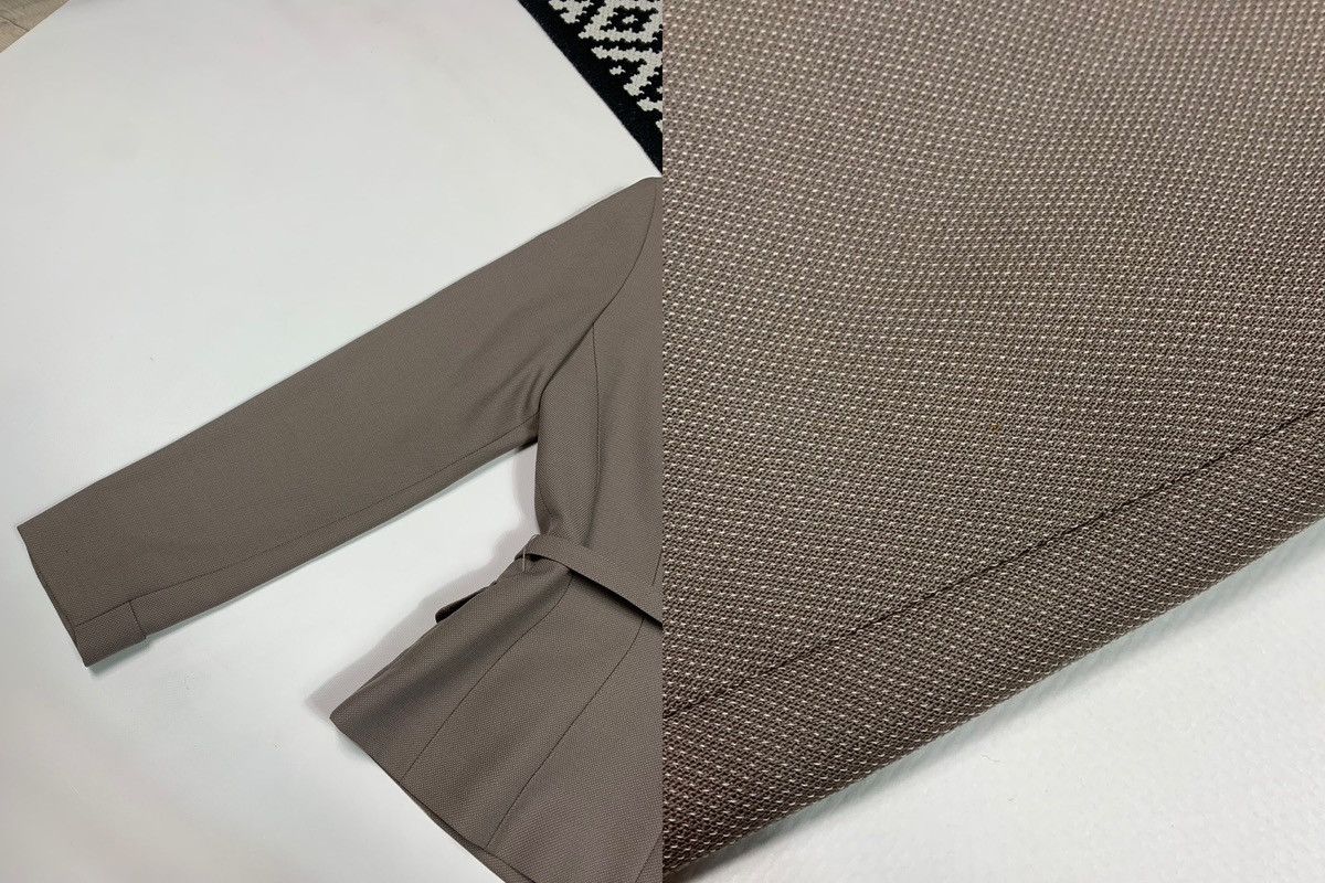 Mugler 90s Thierry Mugler Trouser Pant Suit With belt Beige Size 36 Size S / US 4 / IT 40 - 14 Thumbnail