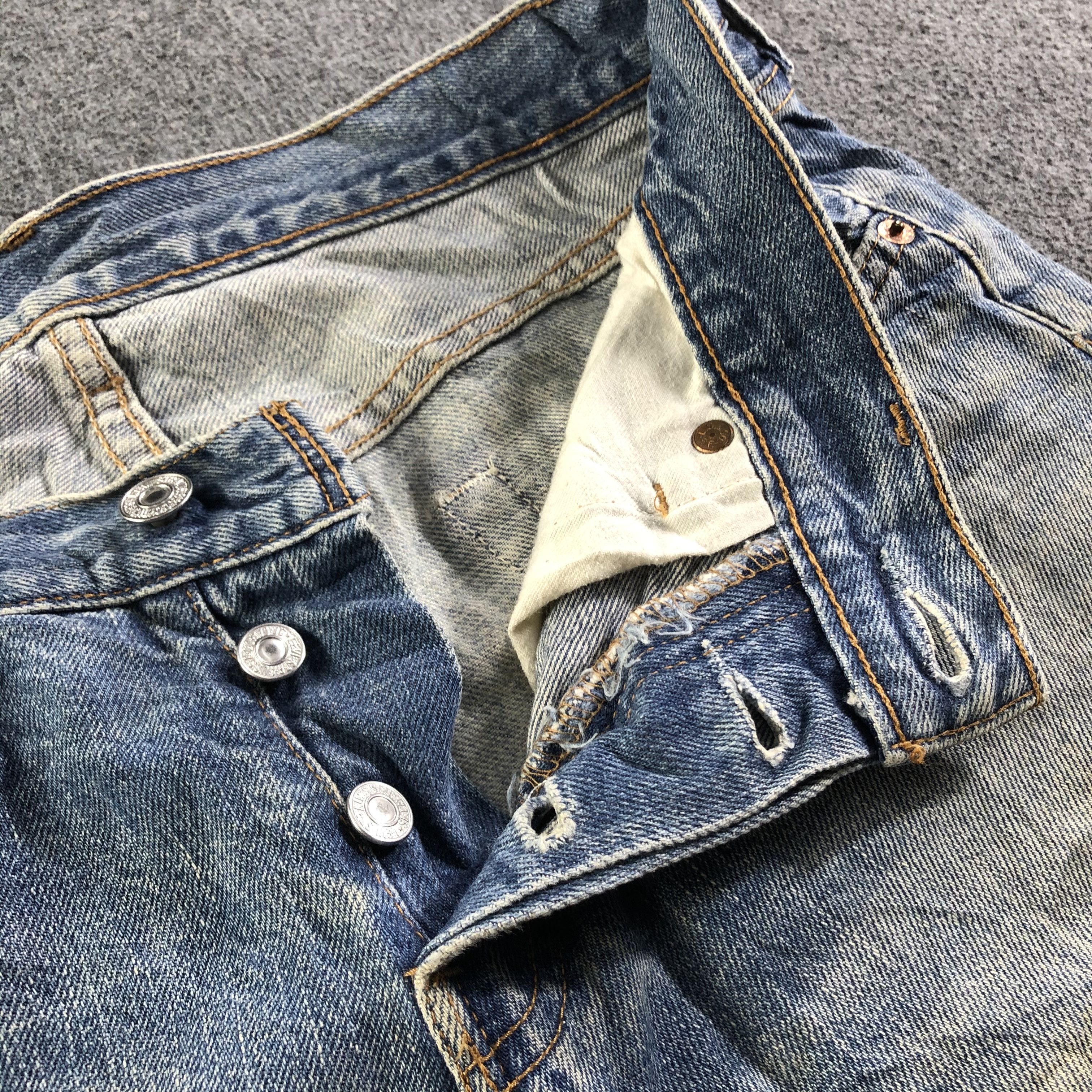 Levi's Vintage Blue Wash Levis 532 Jeans-J3924 Size US 31 - 9 Thumbnail