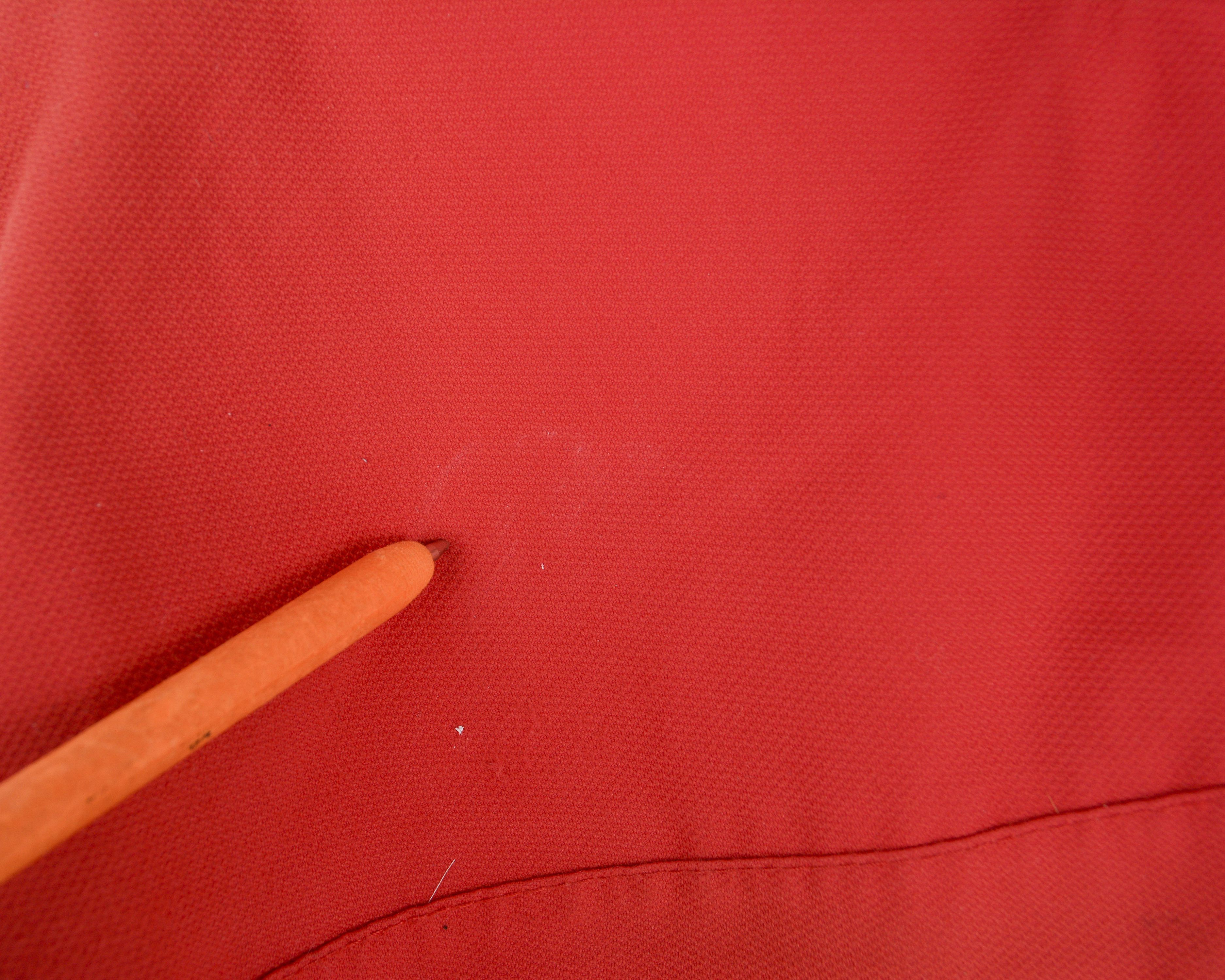 Designer NORHEIM Women UK12 Hooded Rainproof Jacket Red Yellow Coat M Size M / US 6-8 / IT 42-44 - 8 Thumbnail