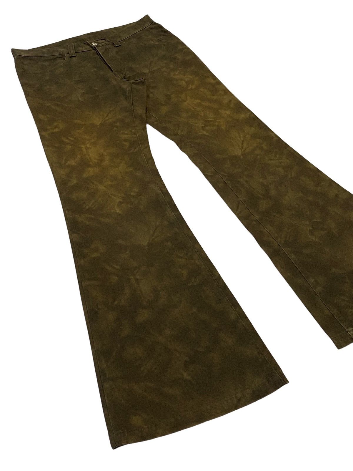 Tornado Mart Rare‼️Vintage Tornado Mart flare Brown Pants Size US 31 - 19 Thumbnail