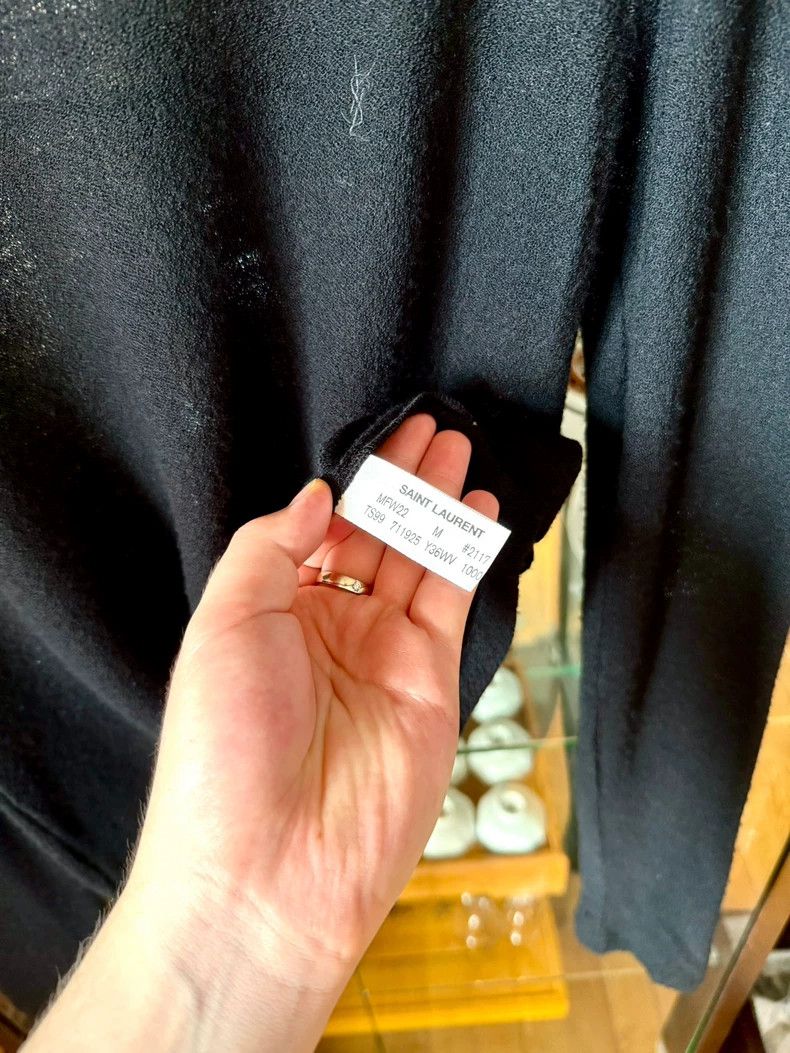 Saint Laurent Paris Saint laurent paris 22fw poster black logo seersucker turtl Size US M / EU 48-50 / 2 - 6 Thumbnail