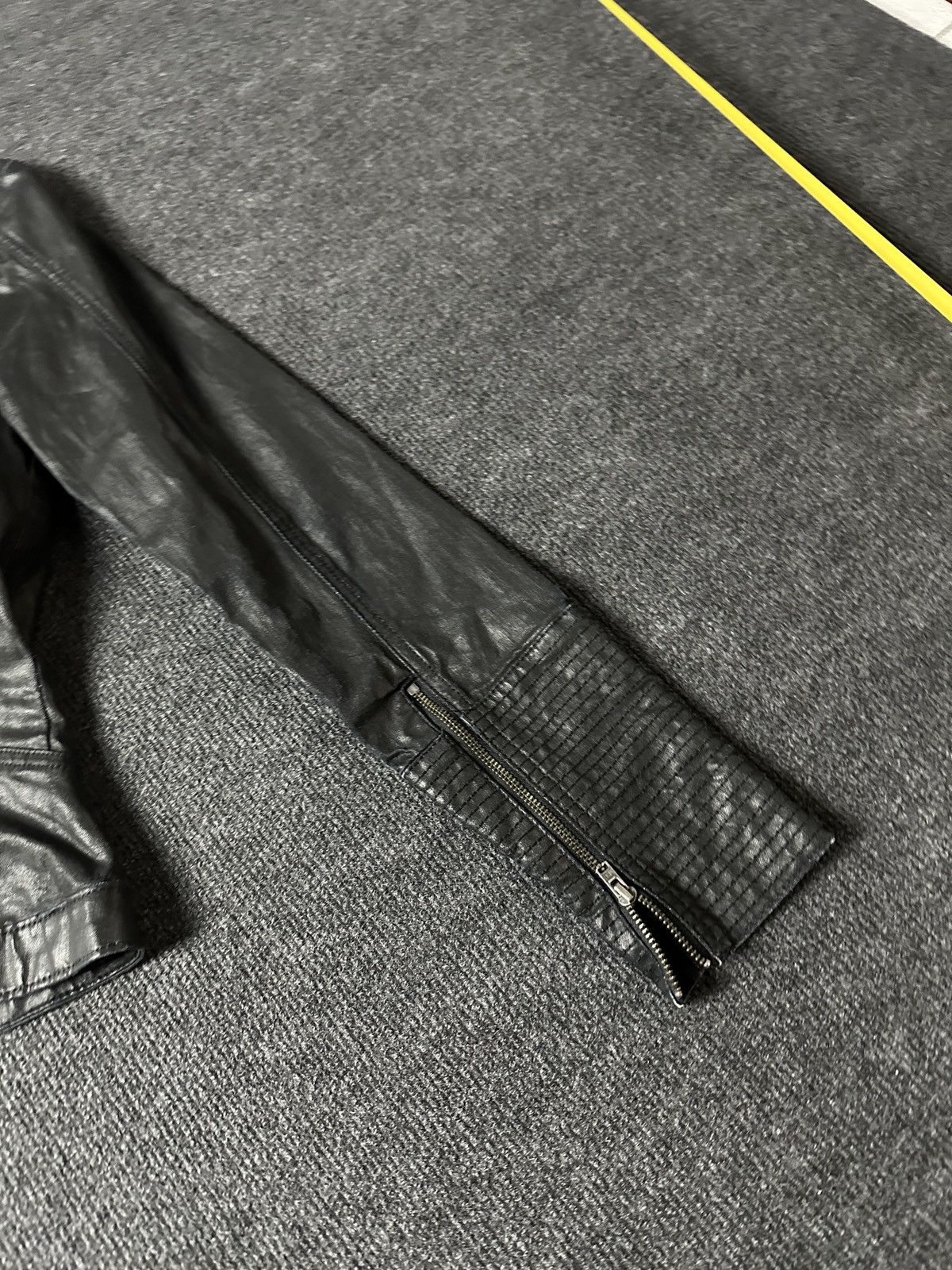 Other 🚨Y2K RICK OWENS TYPE DIRTY SLIM FIT ZIP DENIM JACKET Size M / US 6-8 / IT 42-44 - 10 Thumbnail