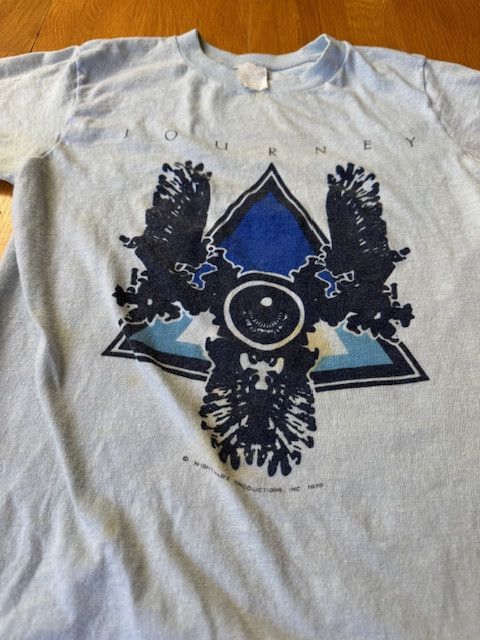 Vintage Vintage 1976 Journey T-Shirt Size US S / EU 44-46 / 1 - 1 Thumbnail