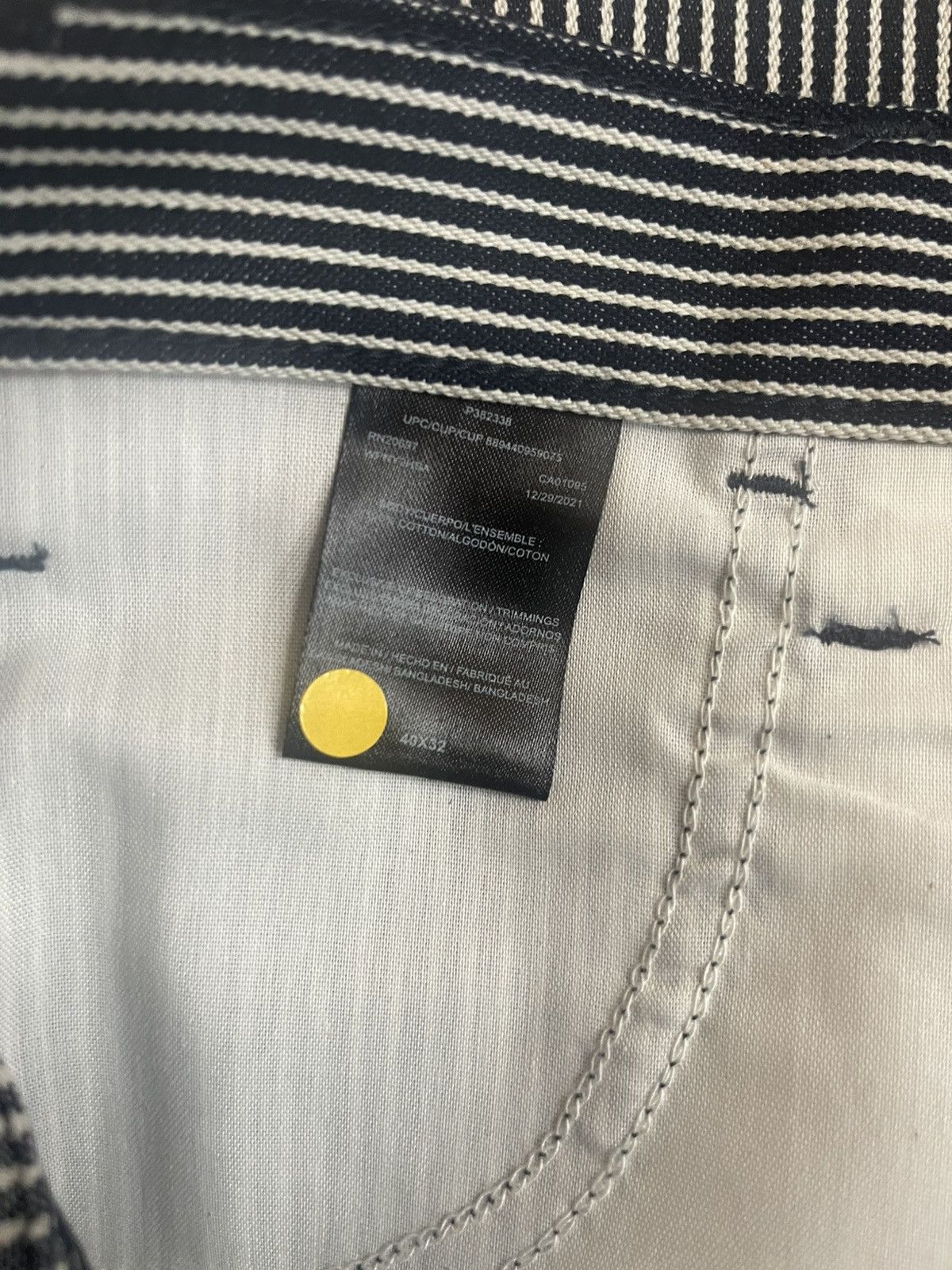 Dickies × New York Sunshine Dickies x New York Sunshine Hickory Stripe Utility Pants Size US 40 / EU 56 - 6 Thumbnail