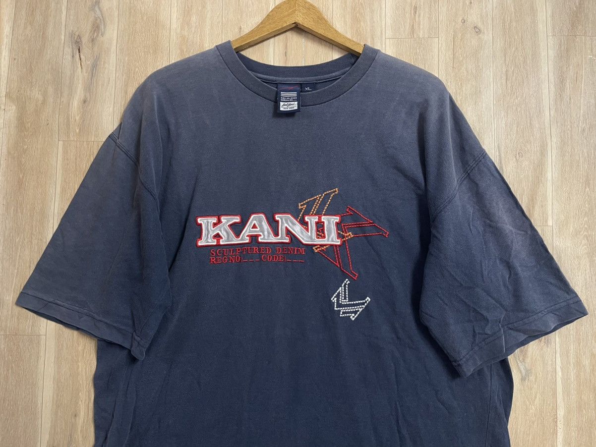 Karl Kani Vintage 90’s Karl Kani T shirt Distressed Sun Faded XL Size US XL / EU 56 / 4 - 2 Thumbnail