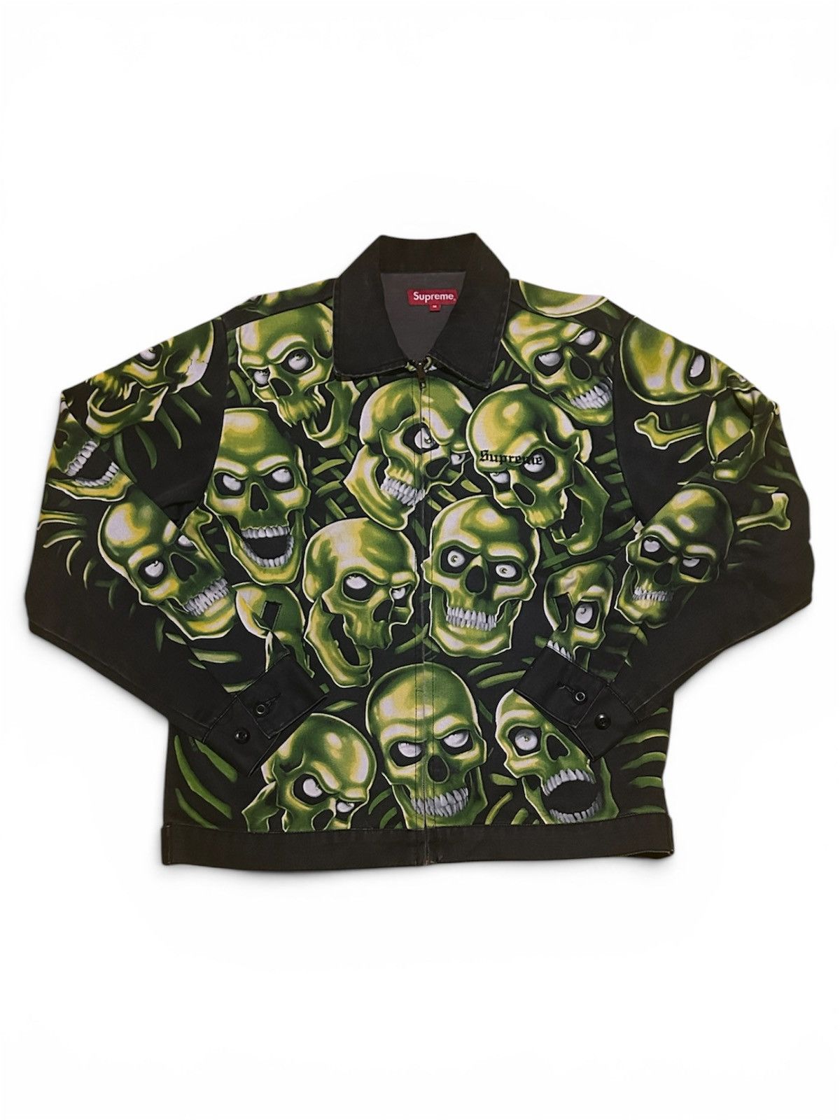 Supreme Skull Pile Work Jacket | Grailed
