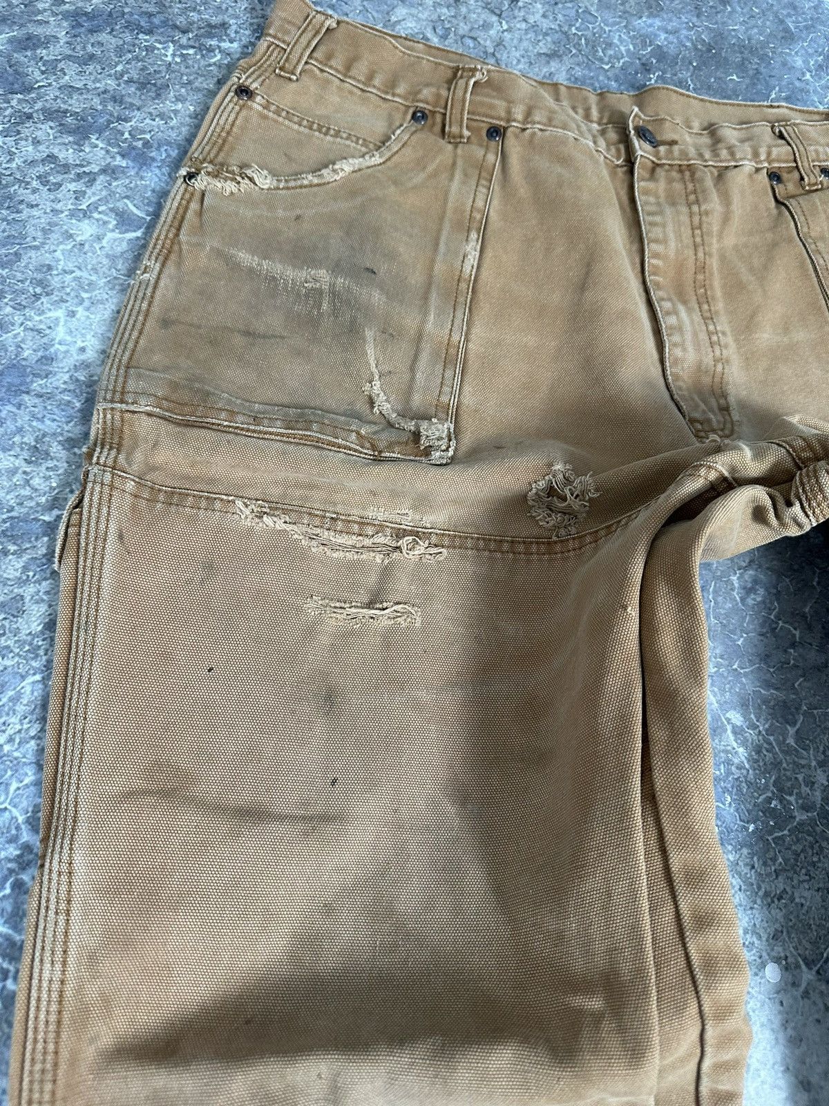 Dickies × Vintage Vintage Thrashed Dickies Double Knees Size US 34 / EU 50 - 5 Thumbnail