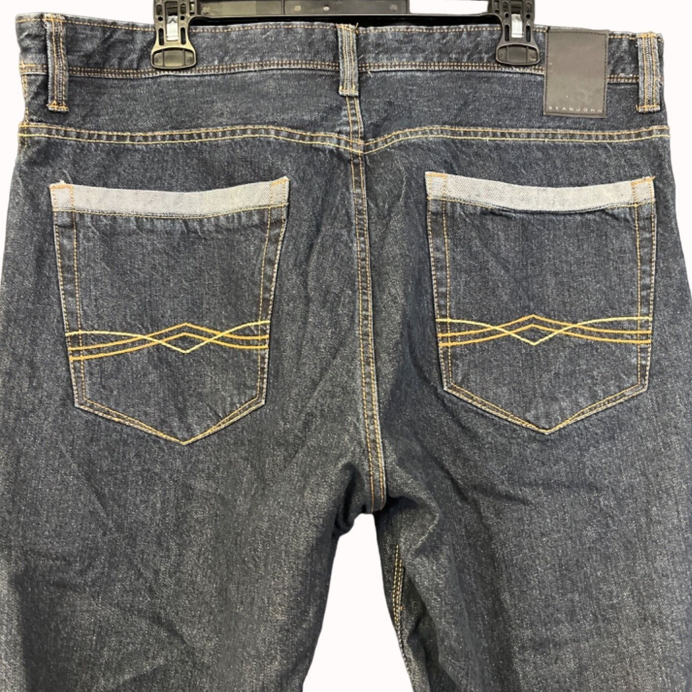 Sean John Sean John Hamilton Men's Blue Jeans/Relaxed Fit 36x32 SKU 48 Size US 36 / EU 52 - 4 Thumbnail