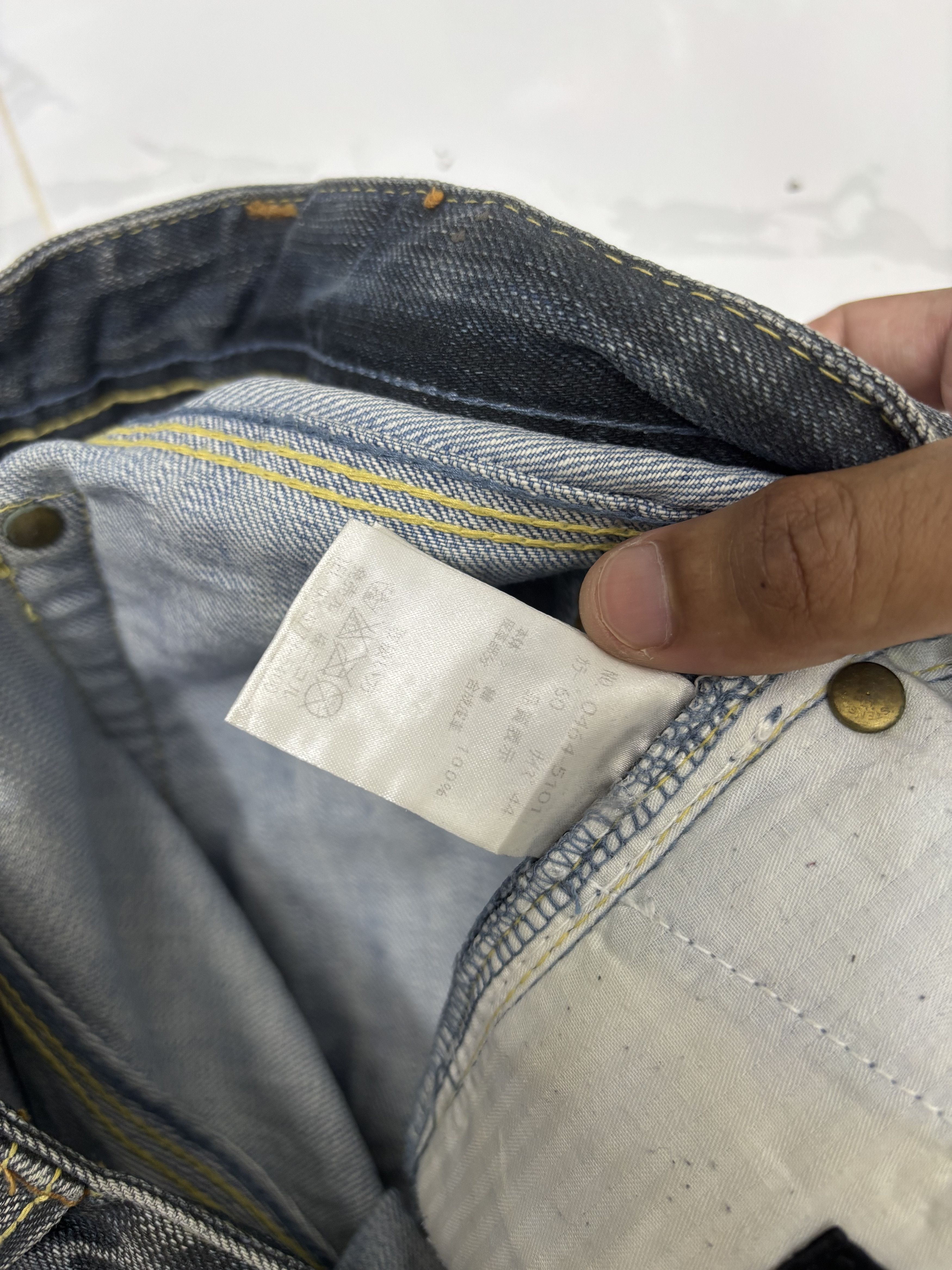 If Six Was Nine × Nicole Club × Obelisk Flare Jeans Nicole Club For Men Rusty Mud Wash Denim Jean Size US 30 / EU 46 - 13 Thumbnail
