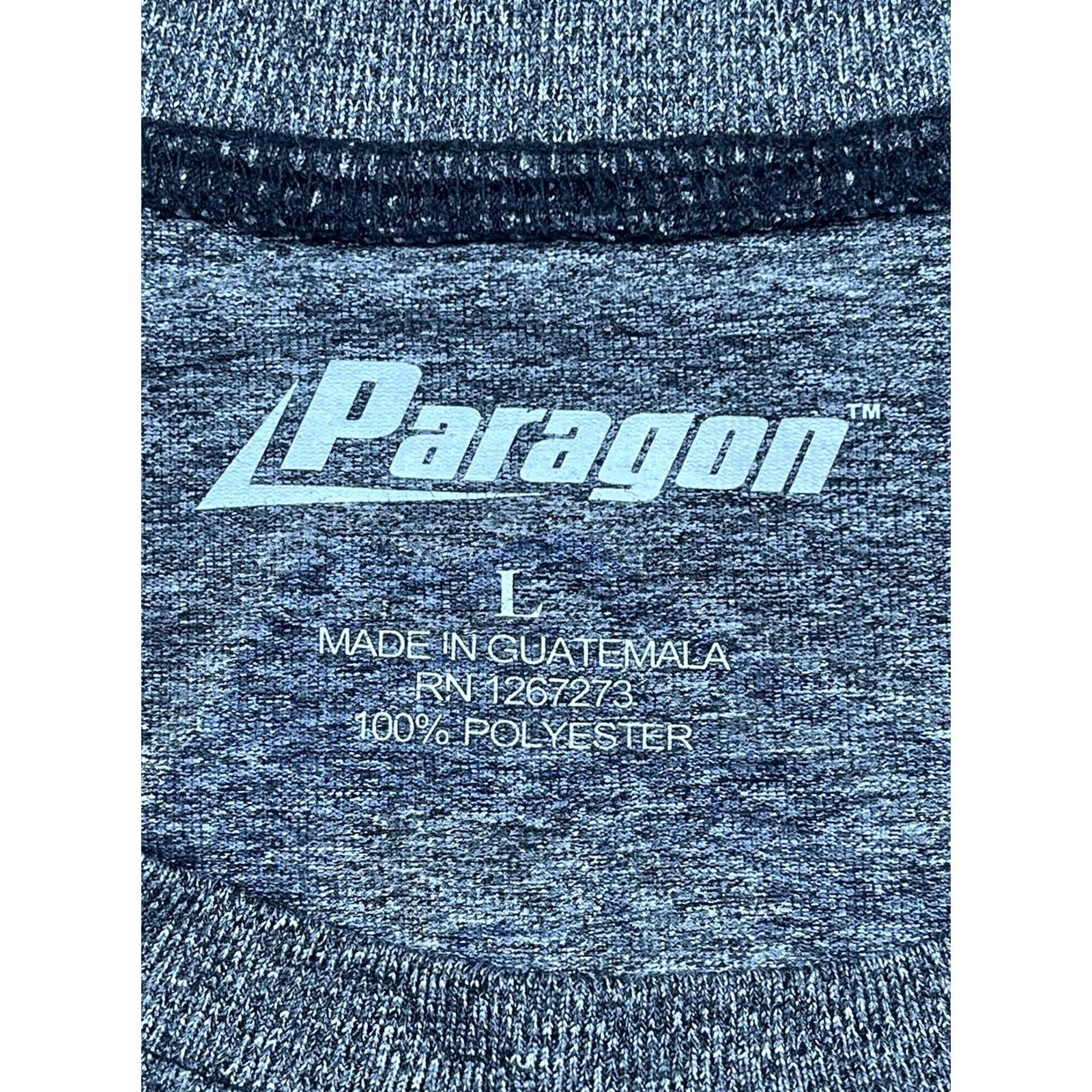 Vintage Paragon Hamilton Basketball Crew Neck T-shirt Mens Size L 100% Polyester Gray Size US L / EU 52-54 / 3 - 7 Thumbnail