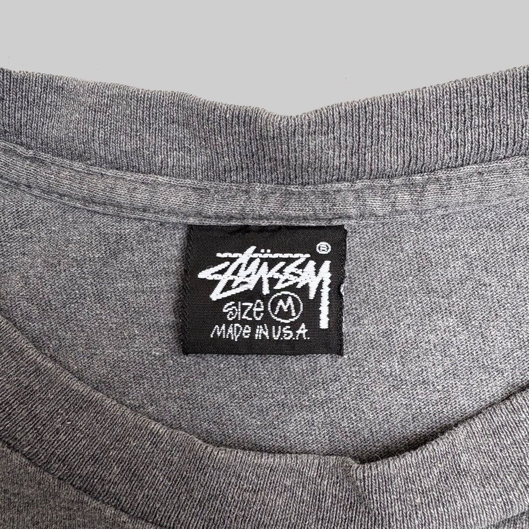 Stussy Stussy 1990 90s Vintage USA Made Trefle Logo Rare T-Shirt Size US M / EU 48-50 / 2 - 4 Thumbnail