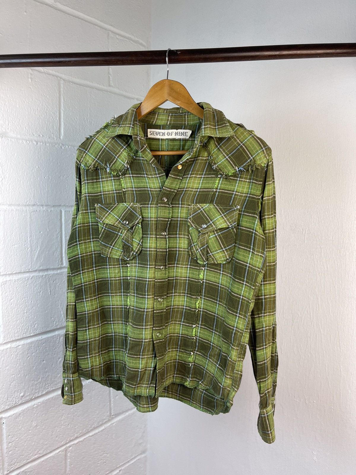 If Six Was Nine SEVEN OF NINE IFSIXWASNINE STYLE WESTERN BUTTON UP Size US M / EU 48-50 / 2 - 3 Thumbnail