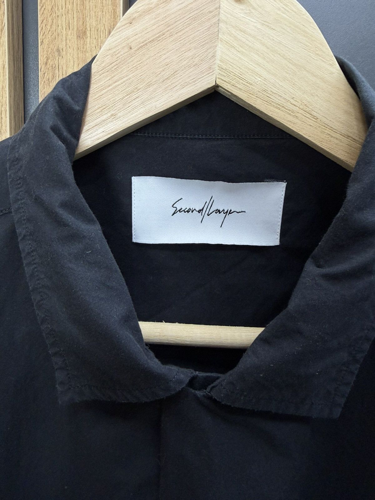 Second/Layer Second/Layer Black Short Sleeve Shirt Size XL Size US XL / EU 56 / 4 - 3 Thumbnail