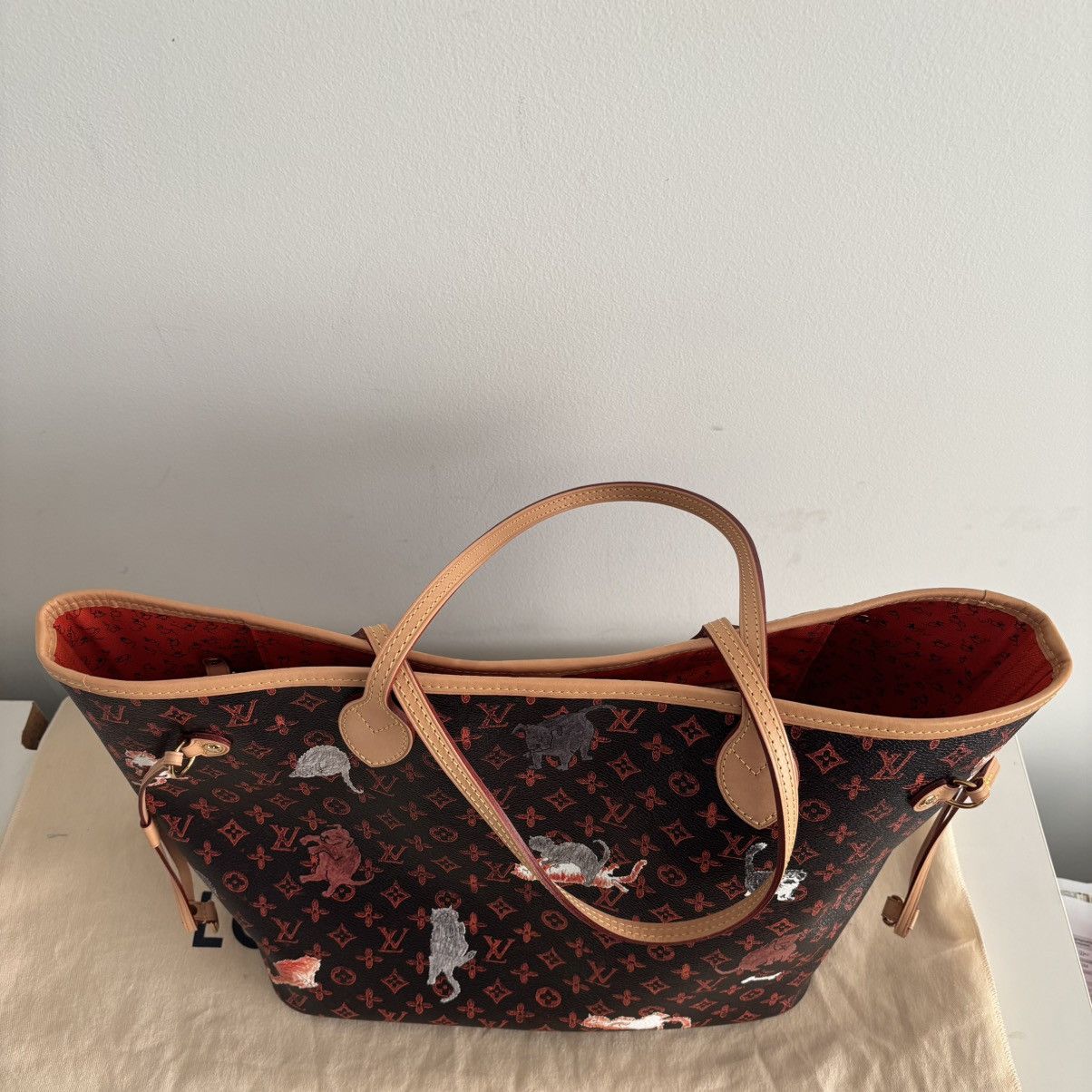 Louis Vuitton Brand New Louis Vuitton Cattogram Neverfull Size ONE SIZE - 5 Thumbnail