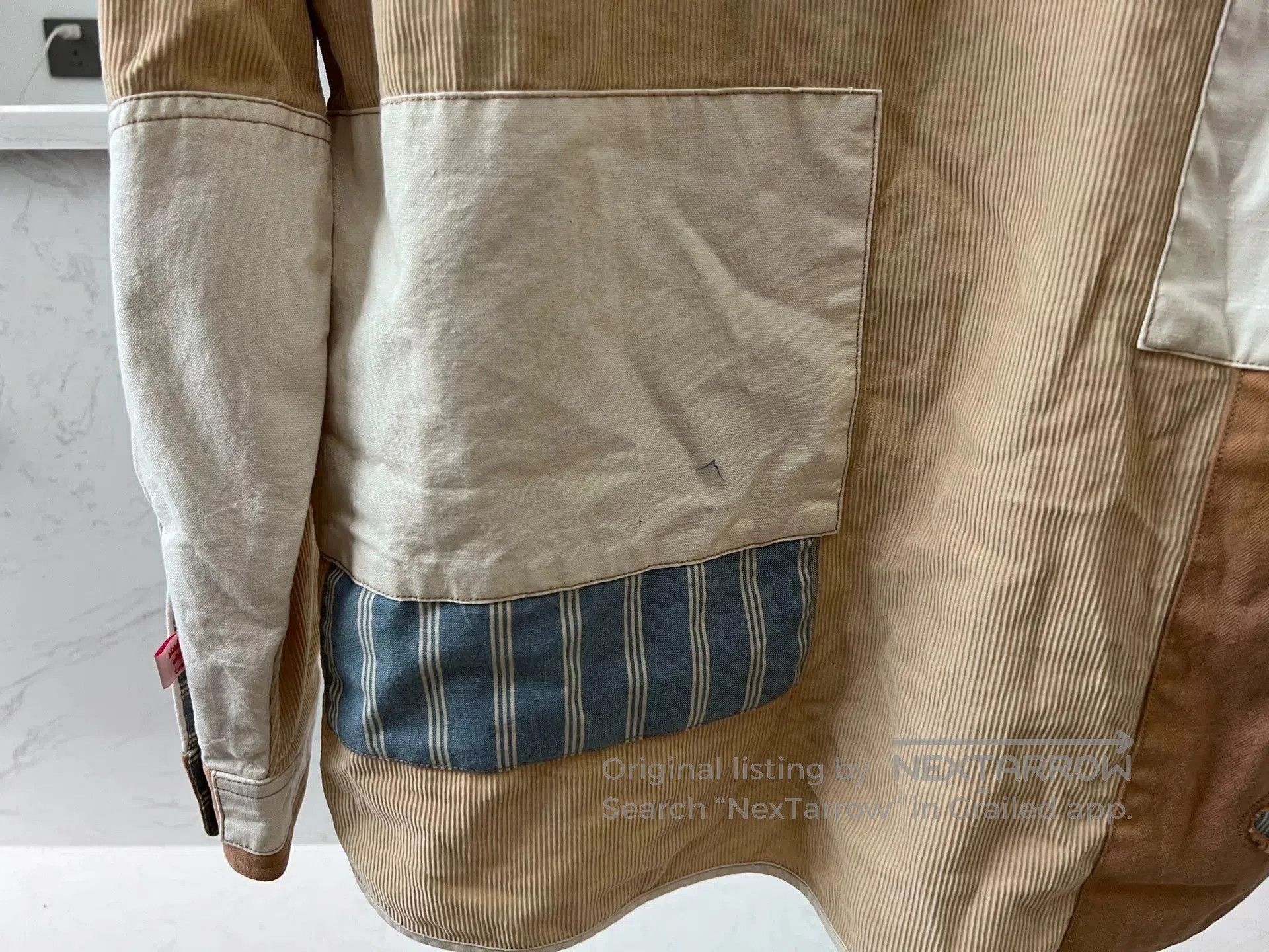Scotch & Soda Scotch Soda Patchwork Corduroy Shirt. Size US M / EU 48-50 / 2 - 8 Thumbnail